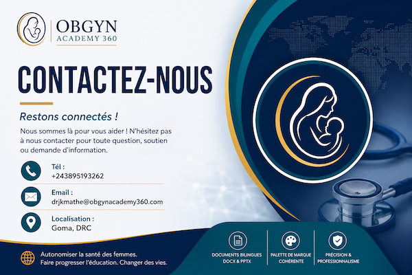 Contactez OBGYN Academy 360