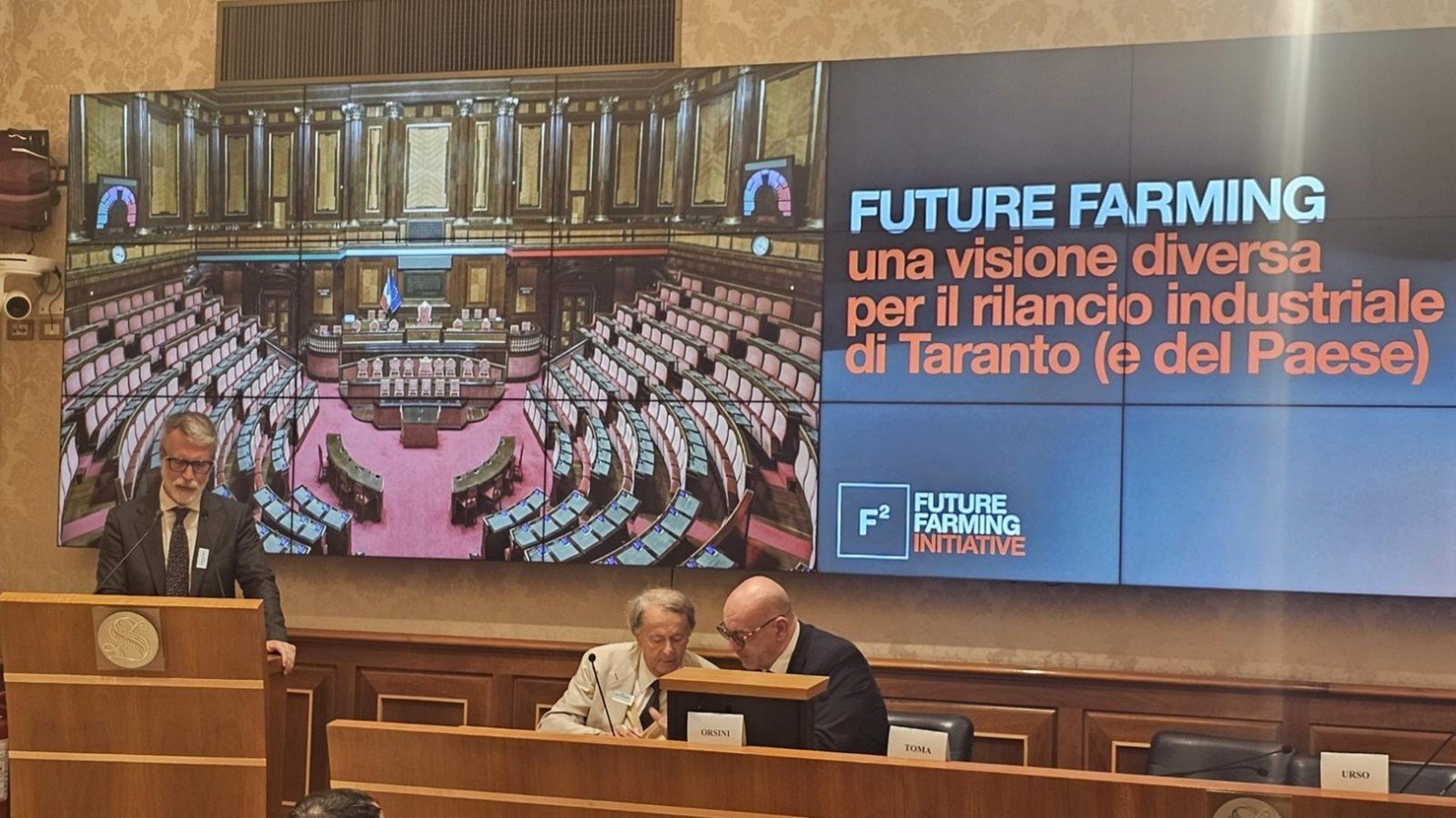 FUTURE FARMING al Senato: un modello per la transizione industriale italiana