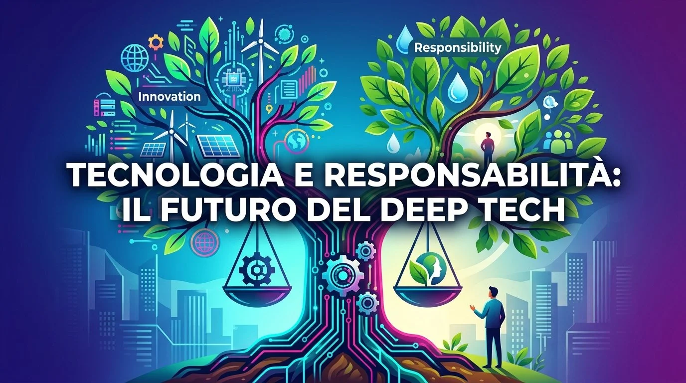 Deep Tech e innovazione responsabile: il valore della tecnologia si misura anche dal suo impatto