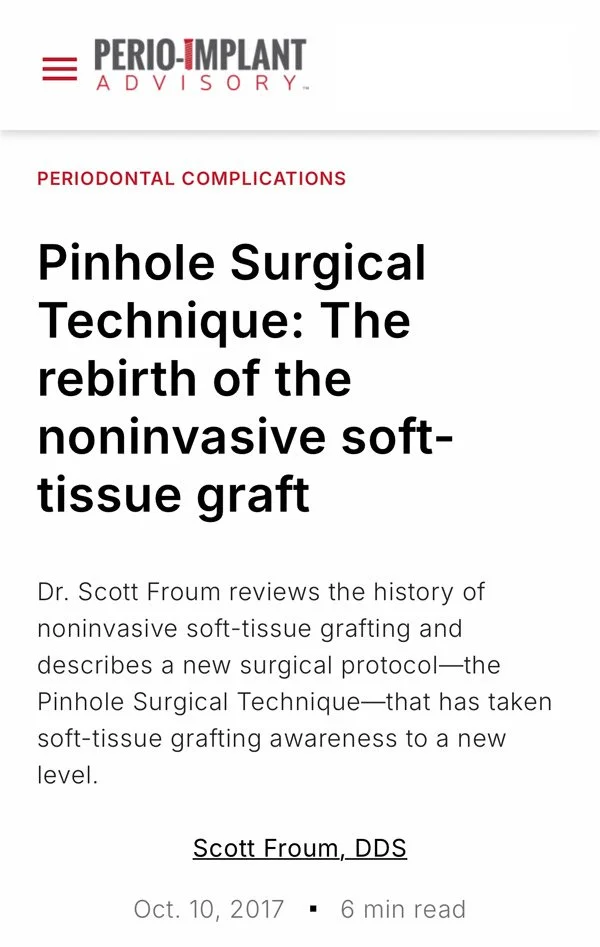 PST research article by dr. scott froum