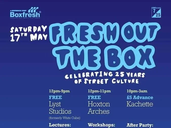   BOXFRESH  //   A year-long, high profile and multi-channel cultural campaign to mark the brand’s 25th anniversary, inspired by the brand’s original roots in Camden market.