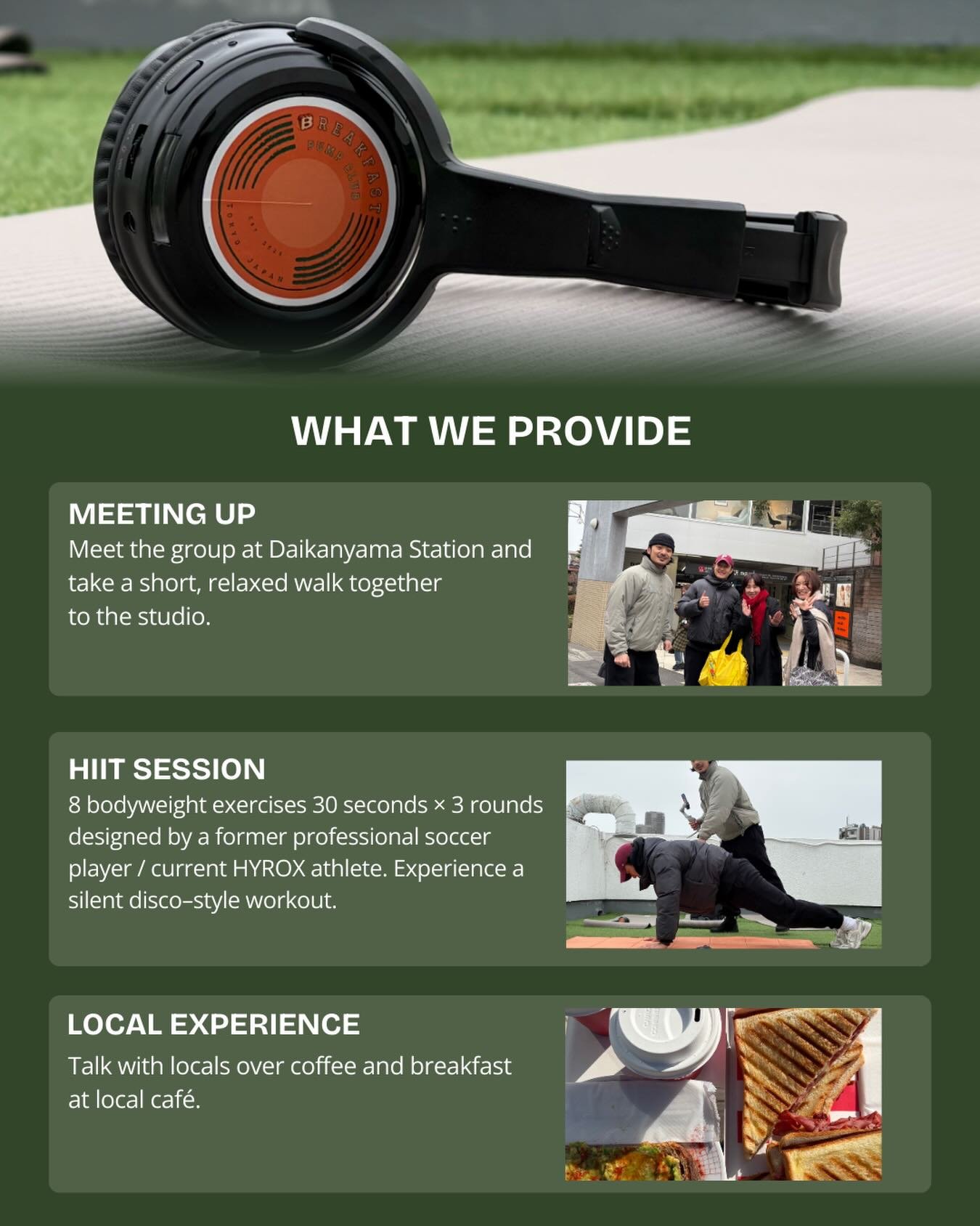 #Tokyo
#tokyolife
#traveljapan
#workouttokyo
#silentdisco