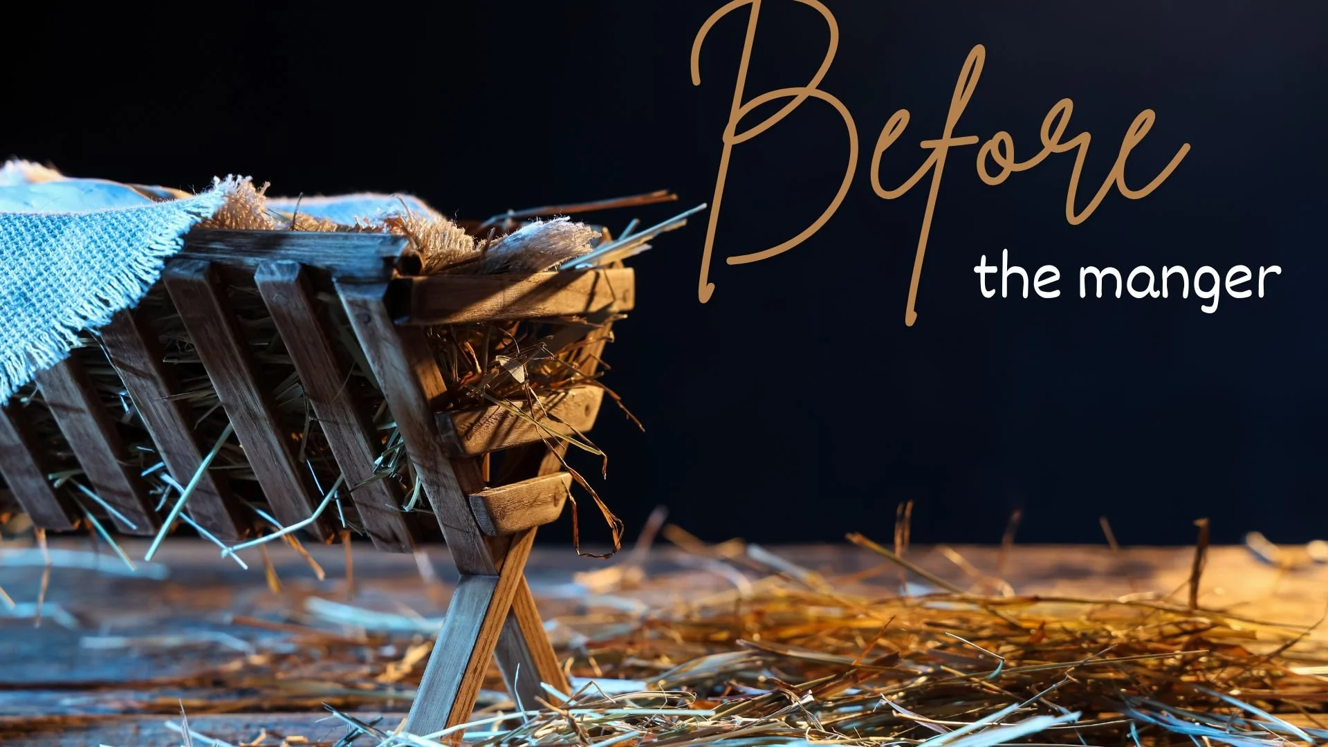 Before the Manger
