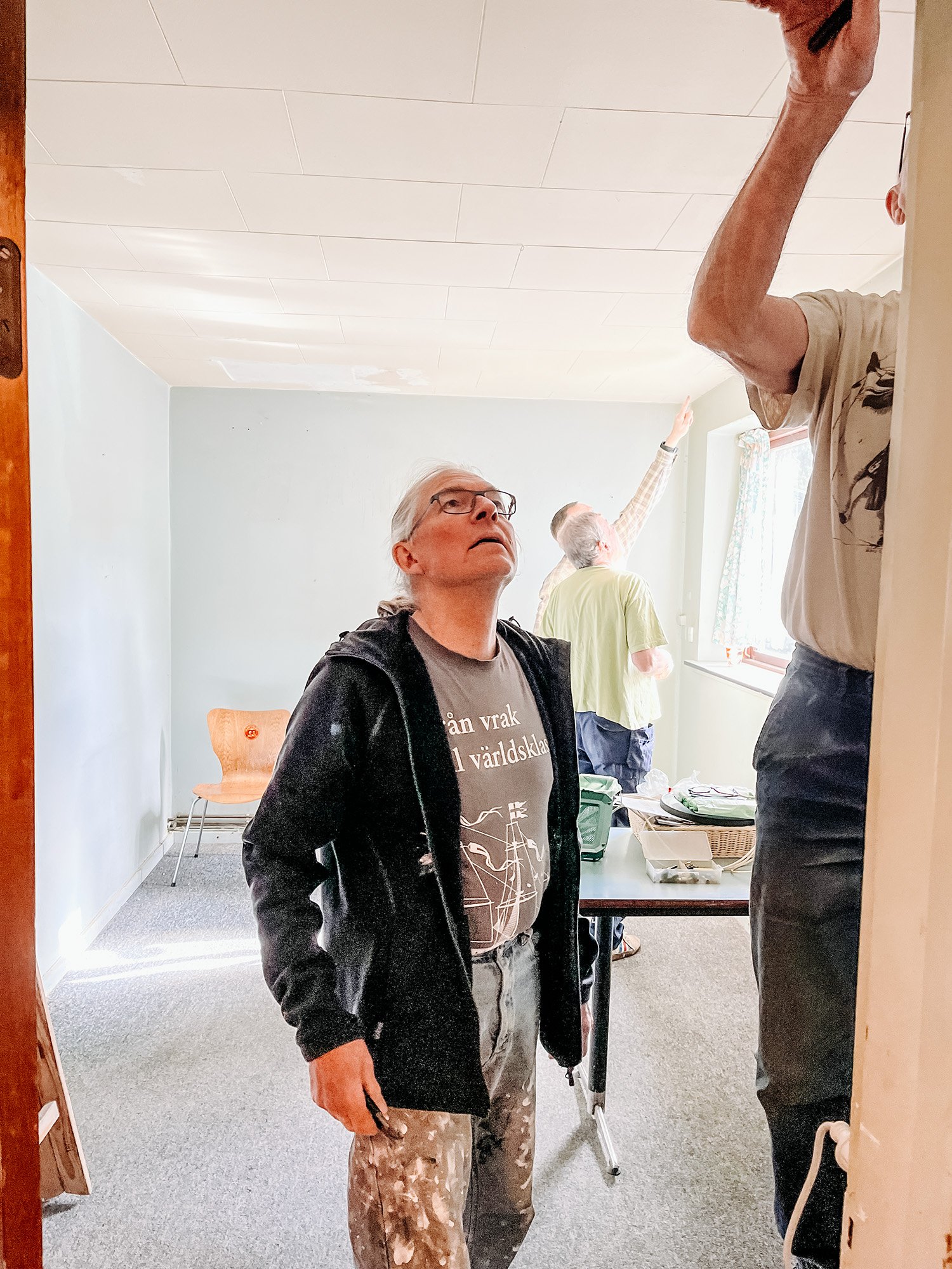 Renovering af opholdsrummet