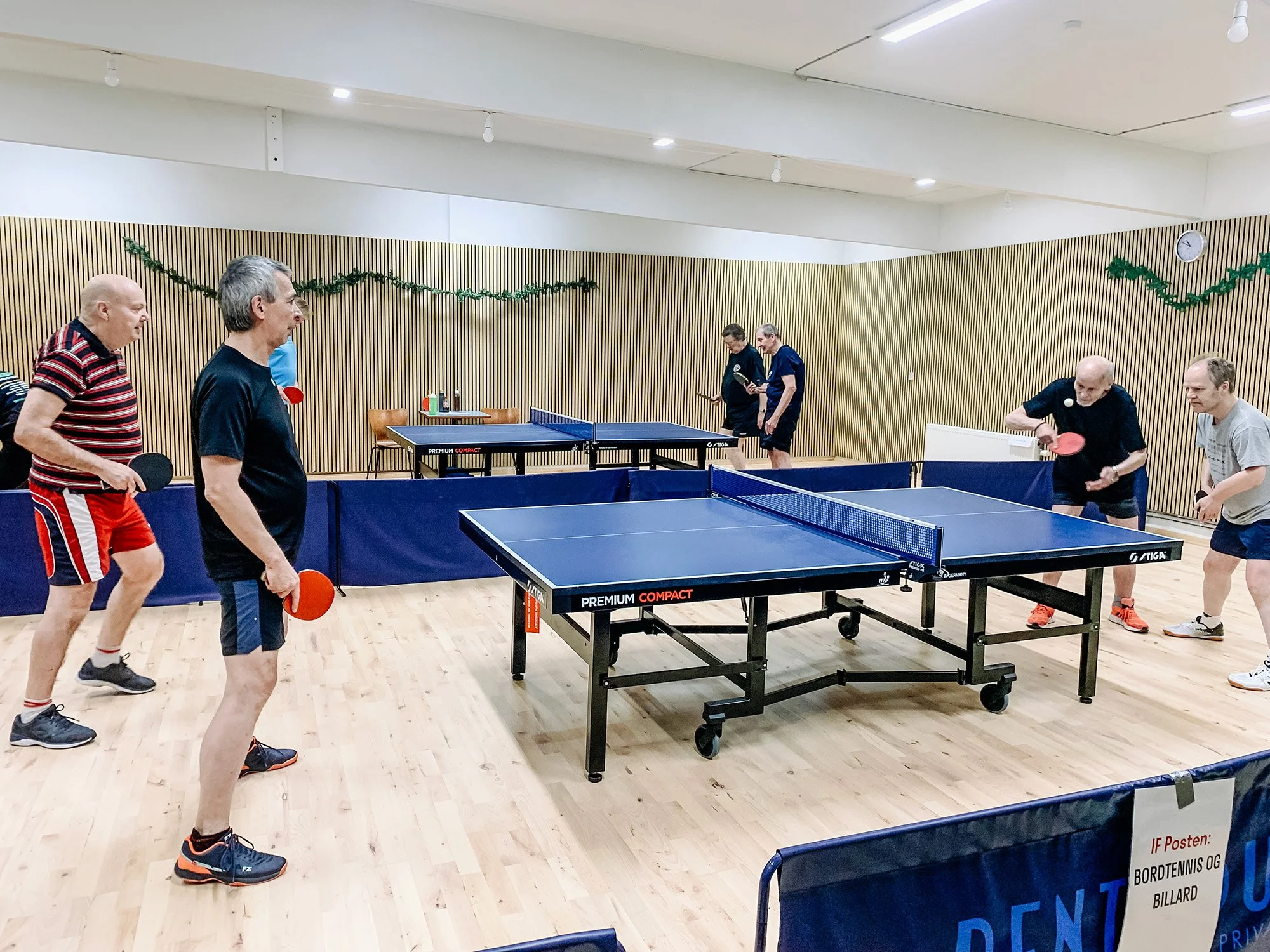 Intern doubleturnering for alle bordtennisspillere