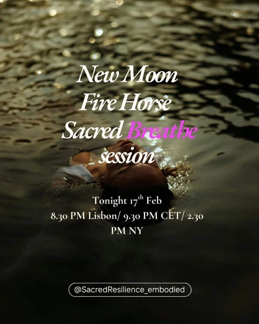 Tonight is a very special Breathwork session for our Sacred Resilience community. 

Today 17th February marks the first day of the Lunar New Year and the year of the Fire Horse - a potent time for transformation, rebirth, taking back your power, and 