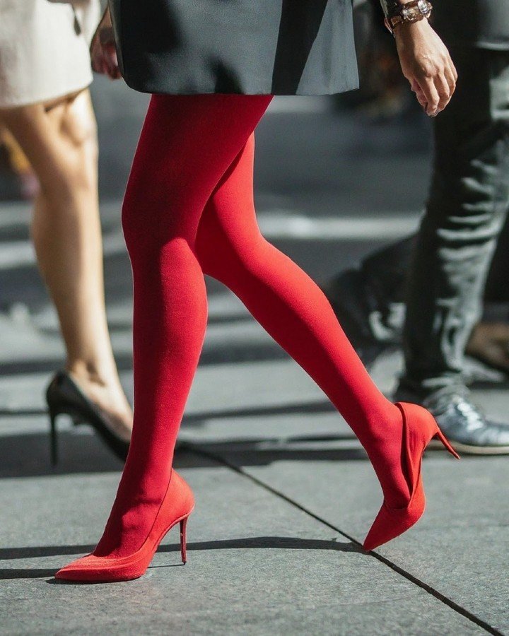 🔥 Redefine bold. Our statement red tights were made to stand out &mdash; just like you.
#CappellaIntimo #BoldIsBeautiful #RedTights #StatementLegwear