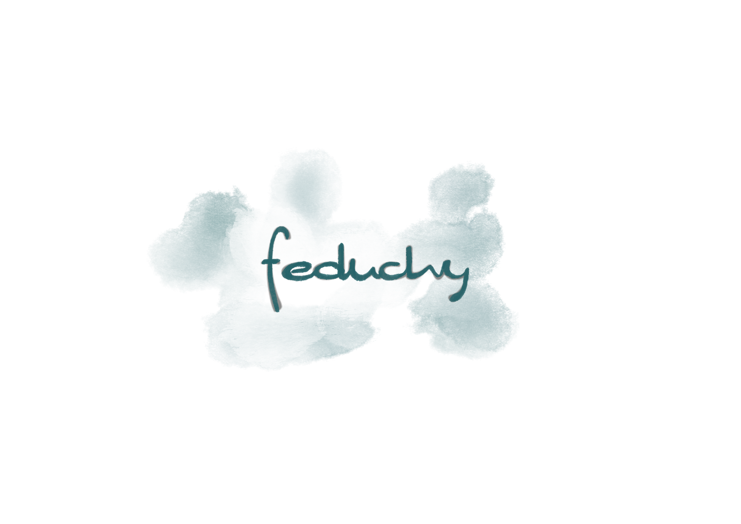 Logotipo de TecHowy en estilo artístico con fondo negro y detalles en azul y verde.