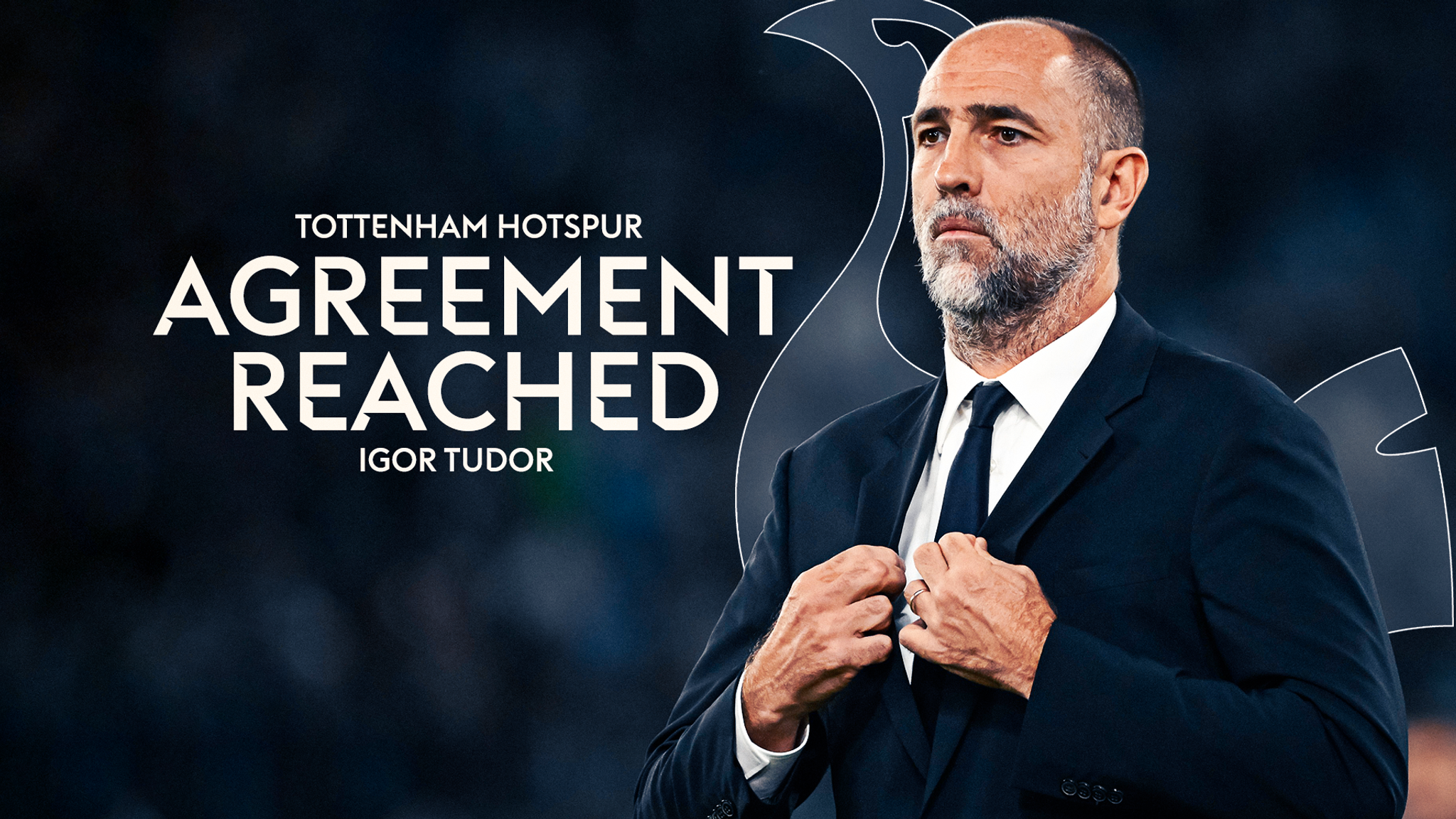 Igor Tudor. Interim Head Coach of Tottenham Hotspur.