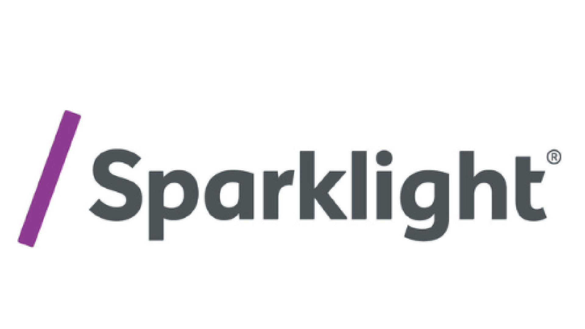 Sparknotes logo with purple slash and gray text