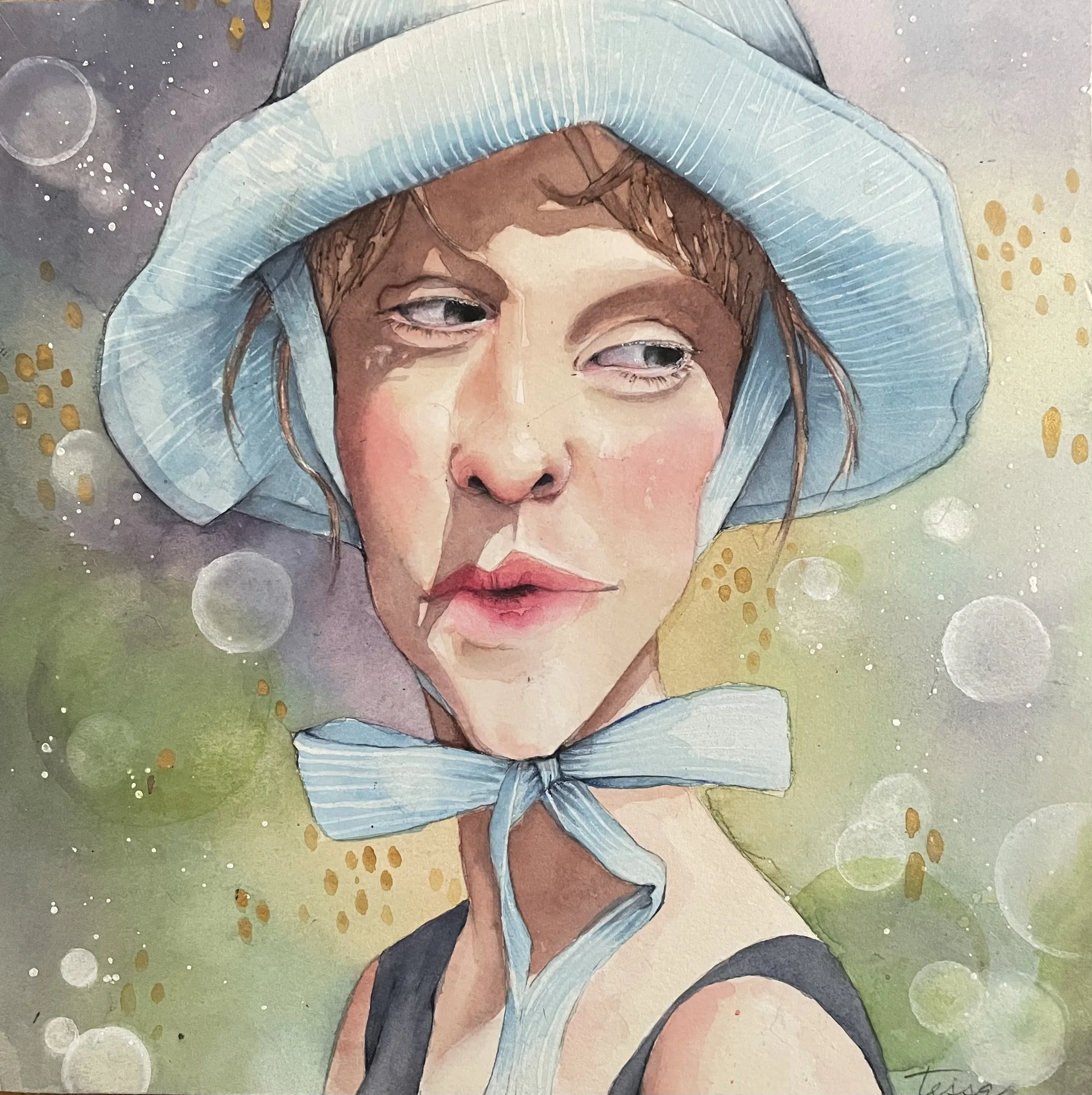 Blue Sunhat