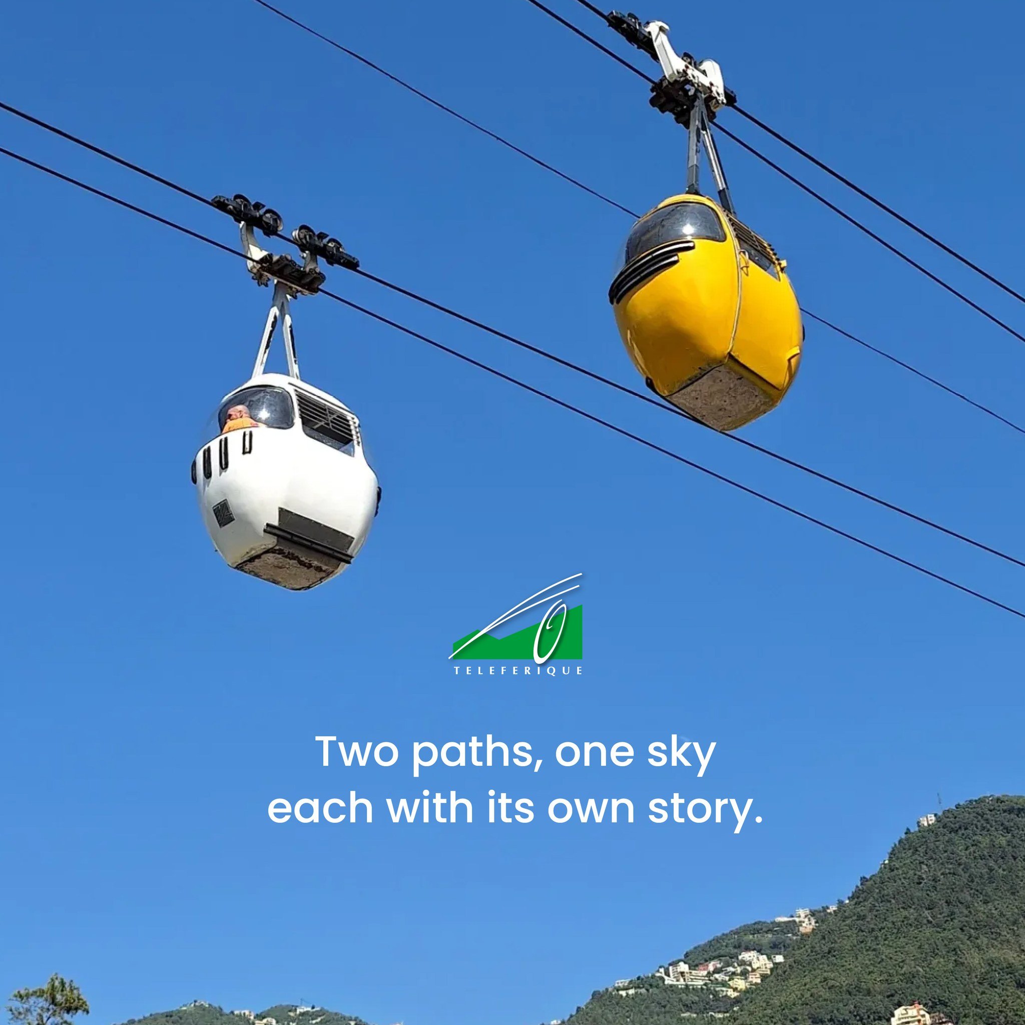 Two paths, one sky, each with its own story.
مساران، سماء واحدة، ولكلٍّ قصته الخاصة
#Teleferique #Harissa #adha #Beirut #Jounieh #Lebanon #TeleferiqueLebanon #tourism #ourladyoflebanon #بيروت #لبنان