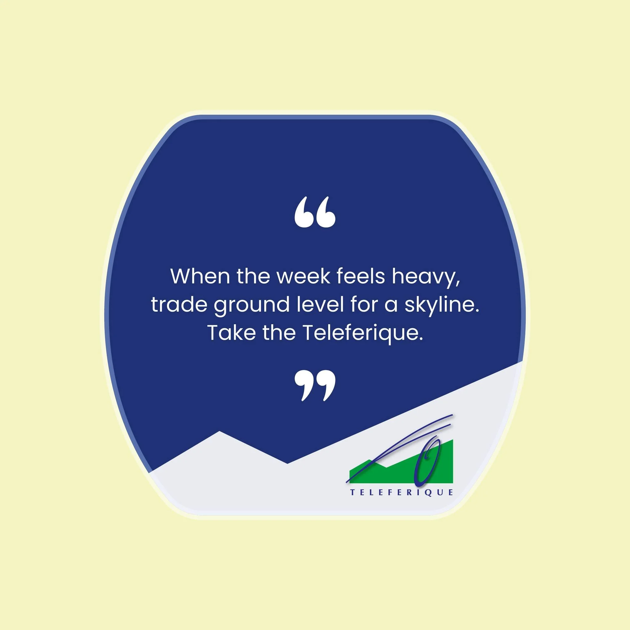 لما الأسبوع بيكون تقيل، بدّل تحت بفوق. طلاع بالتلفريك.

When the week feels heavy, swap street level for the skyline. Take the Teleferique.

#Teleferique #Harissa #Beirut #Jounieh #Lebanon #TeleferiqueLebanon #tourism #ourladyoflebanon #بيروت #لبنان