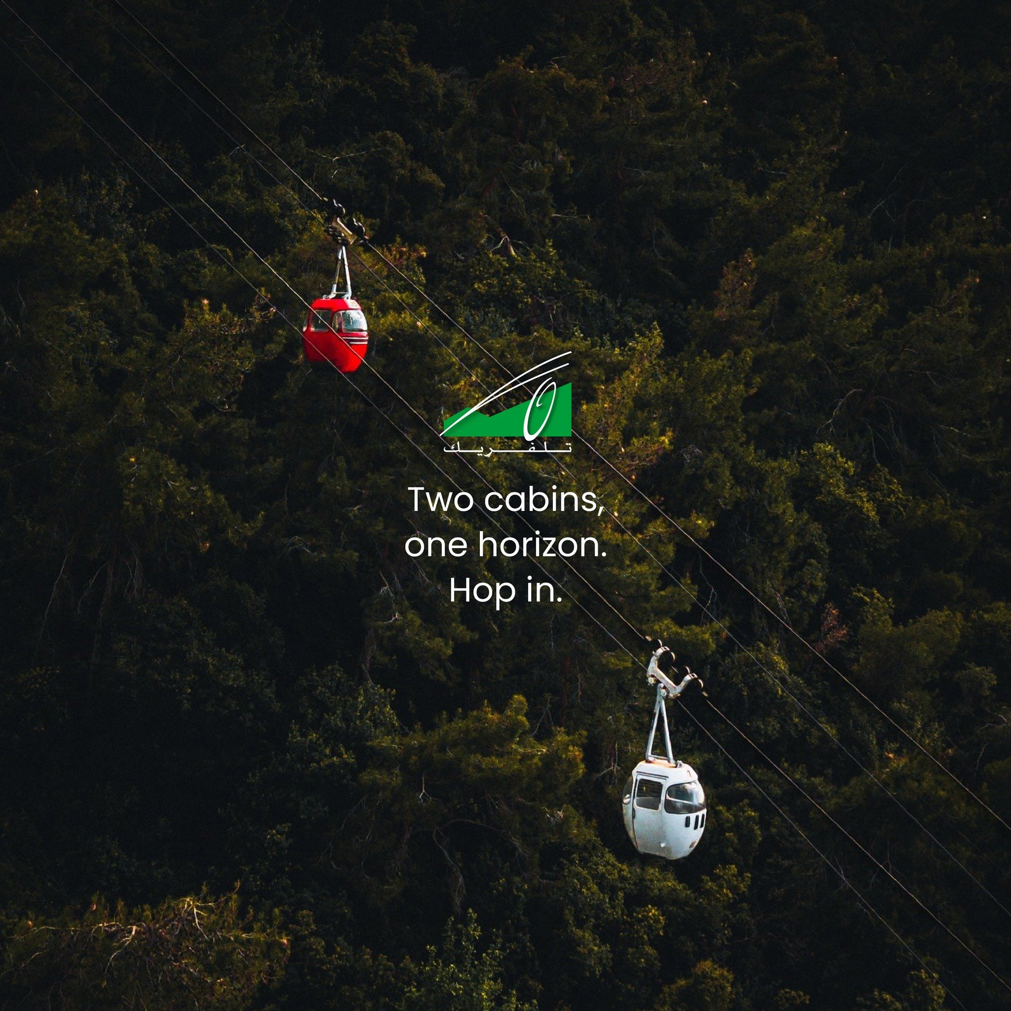 Two cabins, one horizon. Hop in.
عربتين، أفق واحد. طلاع معنا

#Teleferique #Harissa #Beirut #Jounieh #Lebanon #TeleferiqueLebanon #tourism #ourladyoflebanon #بيروت #لبنان
