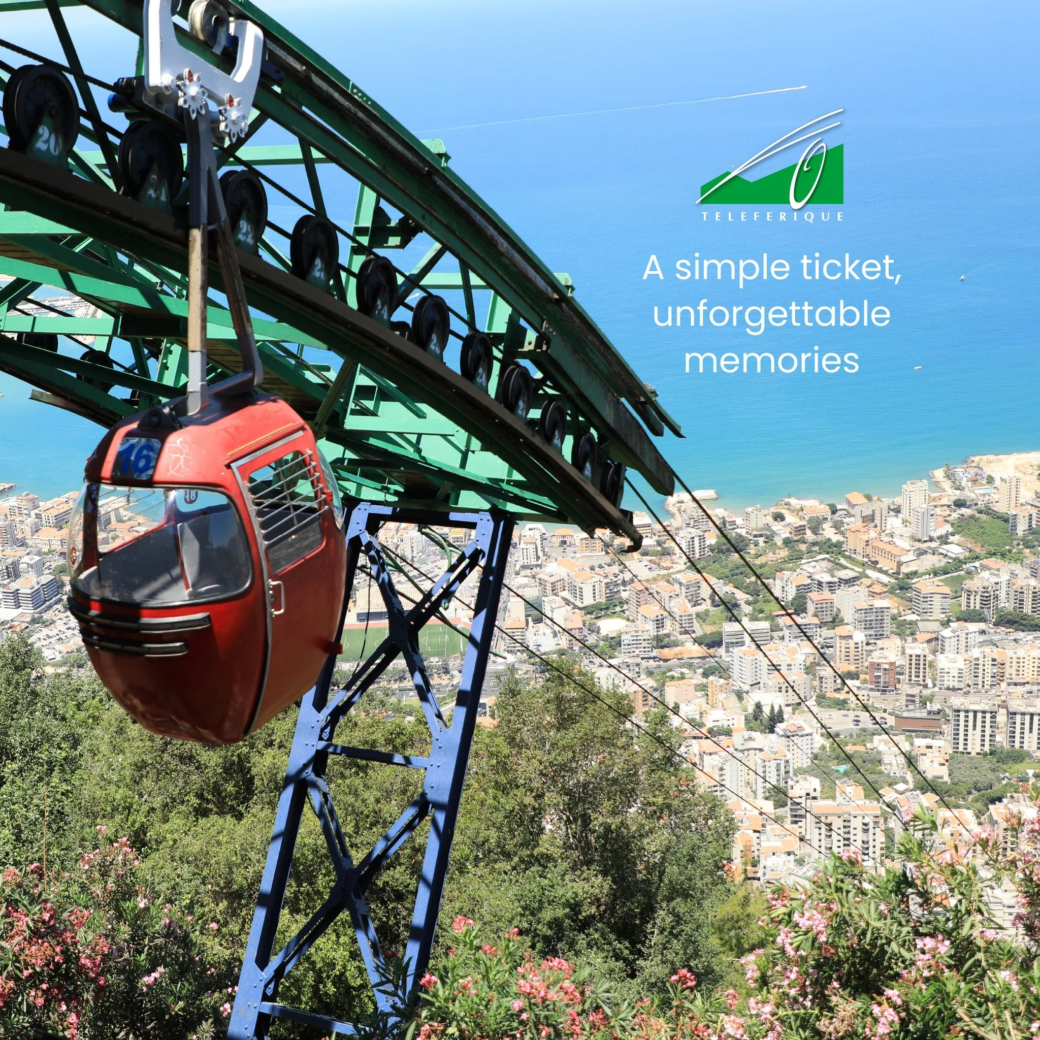 تذكرة بسيطة، ذكريات لا تُنسى
A simple ticket, unforgettable memories.

#Teleferique #Harissa #Beirut #Jounieh #Lebanon #TeleferiqueLebanon #tourism #ourladyoflebanon #بيروت #لبنان