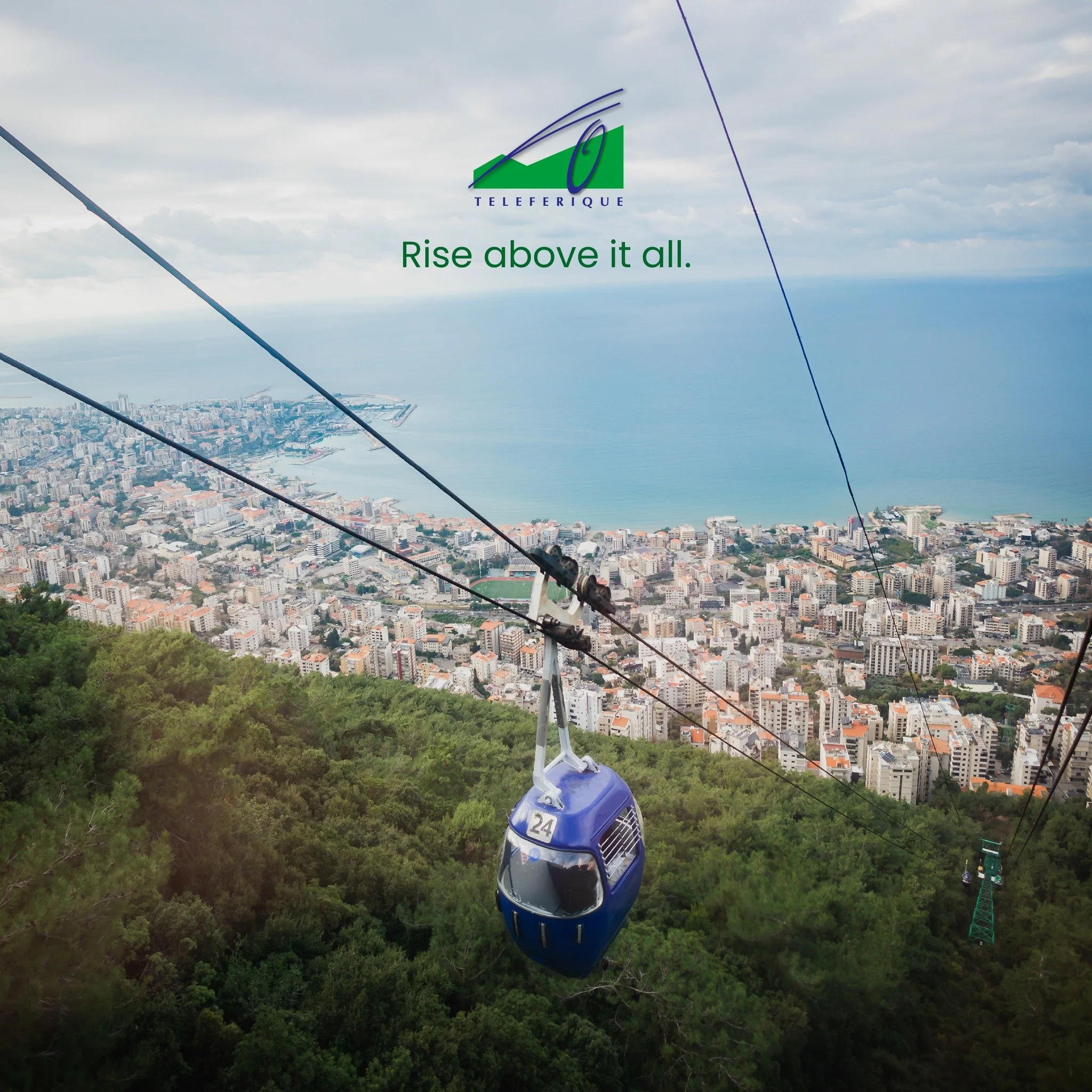 Rise above it all.
ارتفع فوق كل شي

#Teleferique #Harissa #Beirut #Jounieh #Lebanon #TeleferiqueLebanon #tourism #ourladyoflebanon #بيروت #لبنان