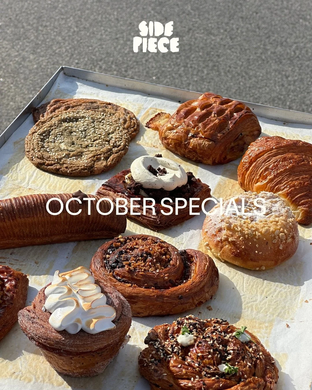 We&rsquo;ve kept your favourites and added a whole new batch of pastries to our rotation.. our not-here-for-long menu just got its October refresh! 

Available now, dine-in or takeaway!
