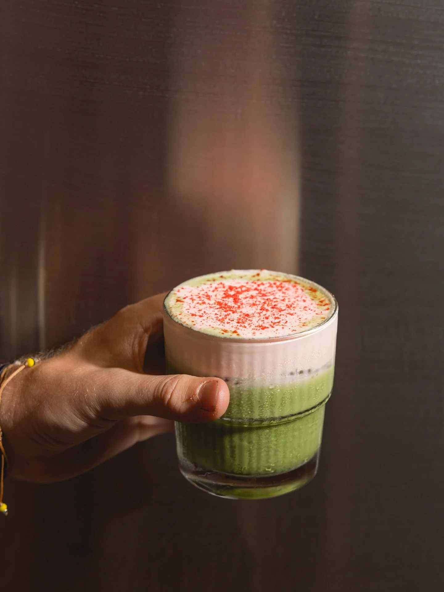 Here since day one, our Iced Strawberry Matcha remains a crowd favourite.

House made strawberry syrup, @simarablends matcha and strawberry cold foam with your choice of milk, served over ice