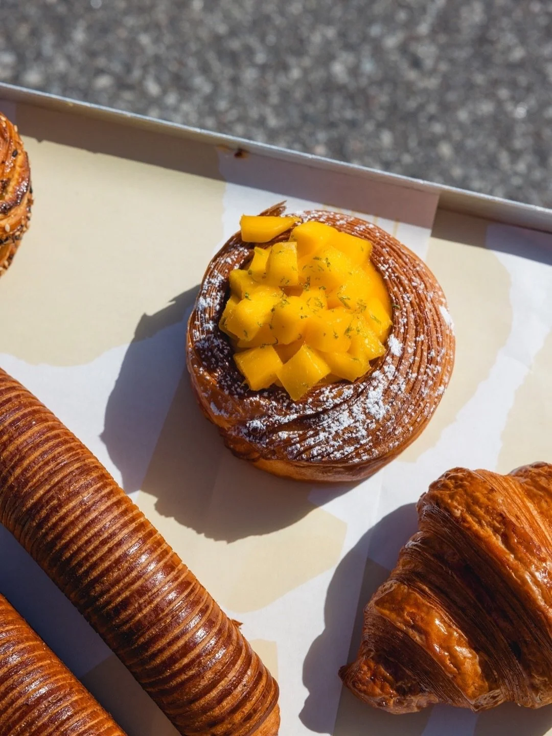 Mango season. short, sweet, and very much worth stopping for 🥭

You&rsquo;ll find it in our mango &amp; passionfruit danish and seasonal granola. Enjoy it while you can.