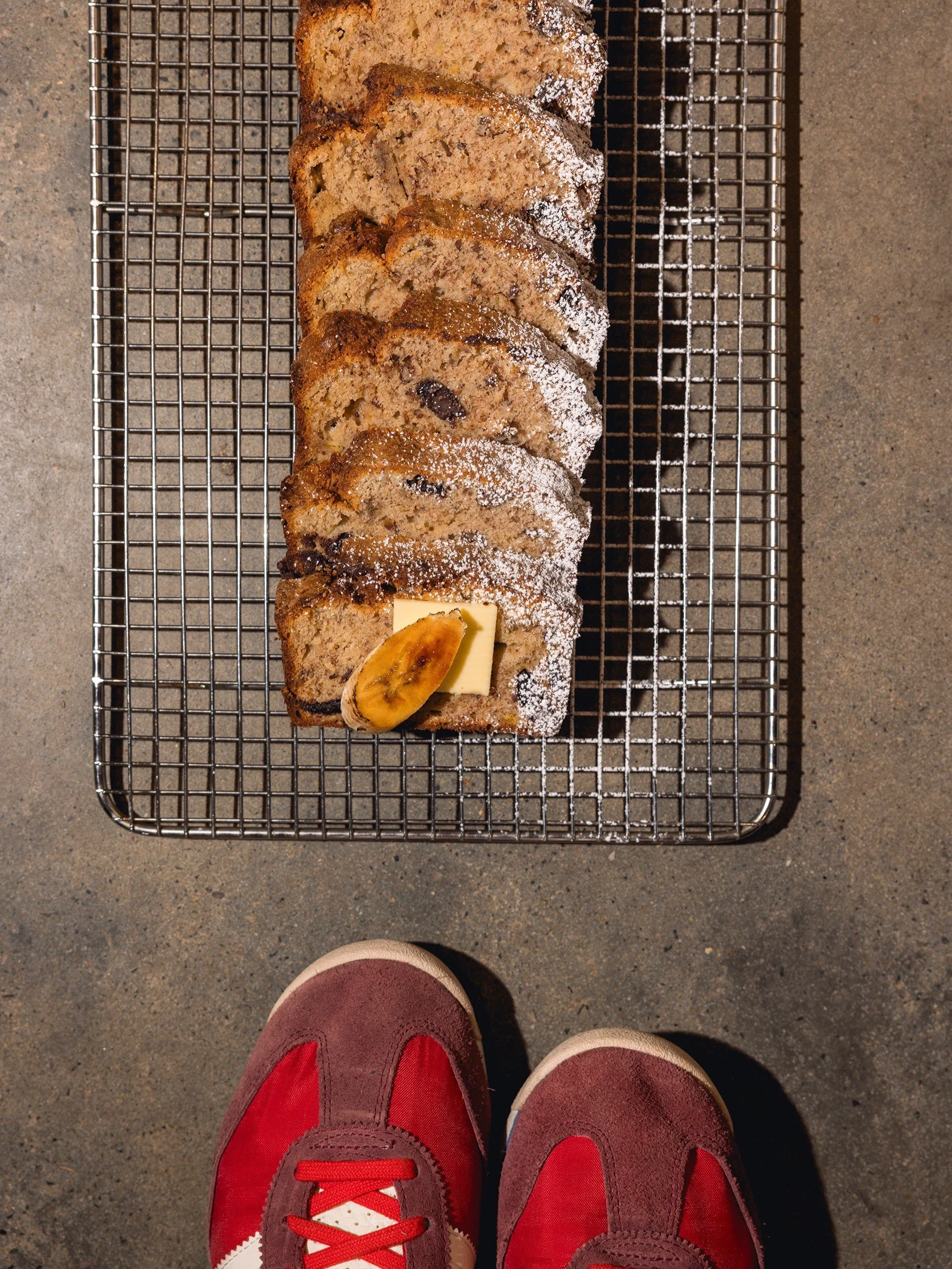 Not new, not trending, not trying to reinvent anything.

Just really good Banana Bread. Toasted, with plenty of butter, because sometimes the simple things are the best things.