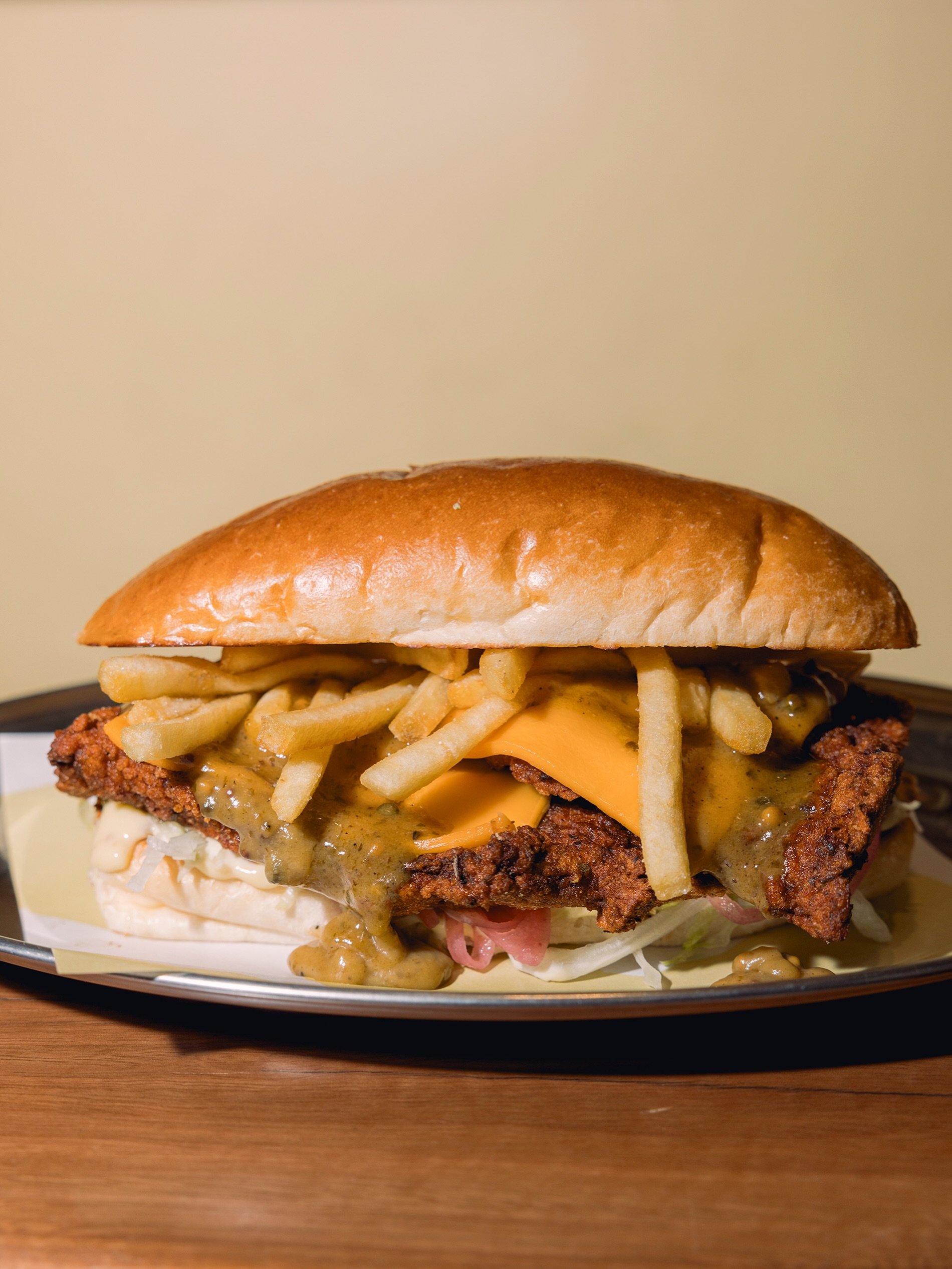 If you loved the Karaage Chicken Sando, you&rsquo;re going to love this months special. 

Chicken Au Poivre. Fried chicken, celeriac remoulade, hi melt cheese, shoestring fries smothered in peppercorn sauce in a submarine roll.
