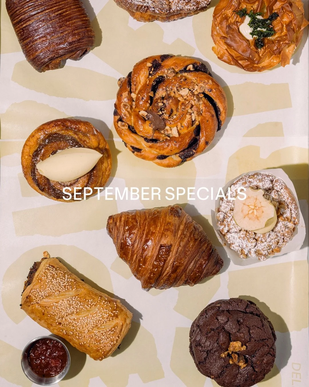 And just like that&hellip; it&rsquo;s September

A new month means a few new additions to the pastry line up. Come see what&rsquo;s landed in the cabinet. Available daily until sold out throughout September