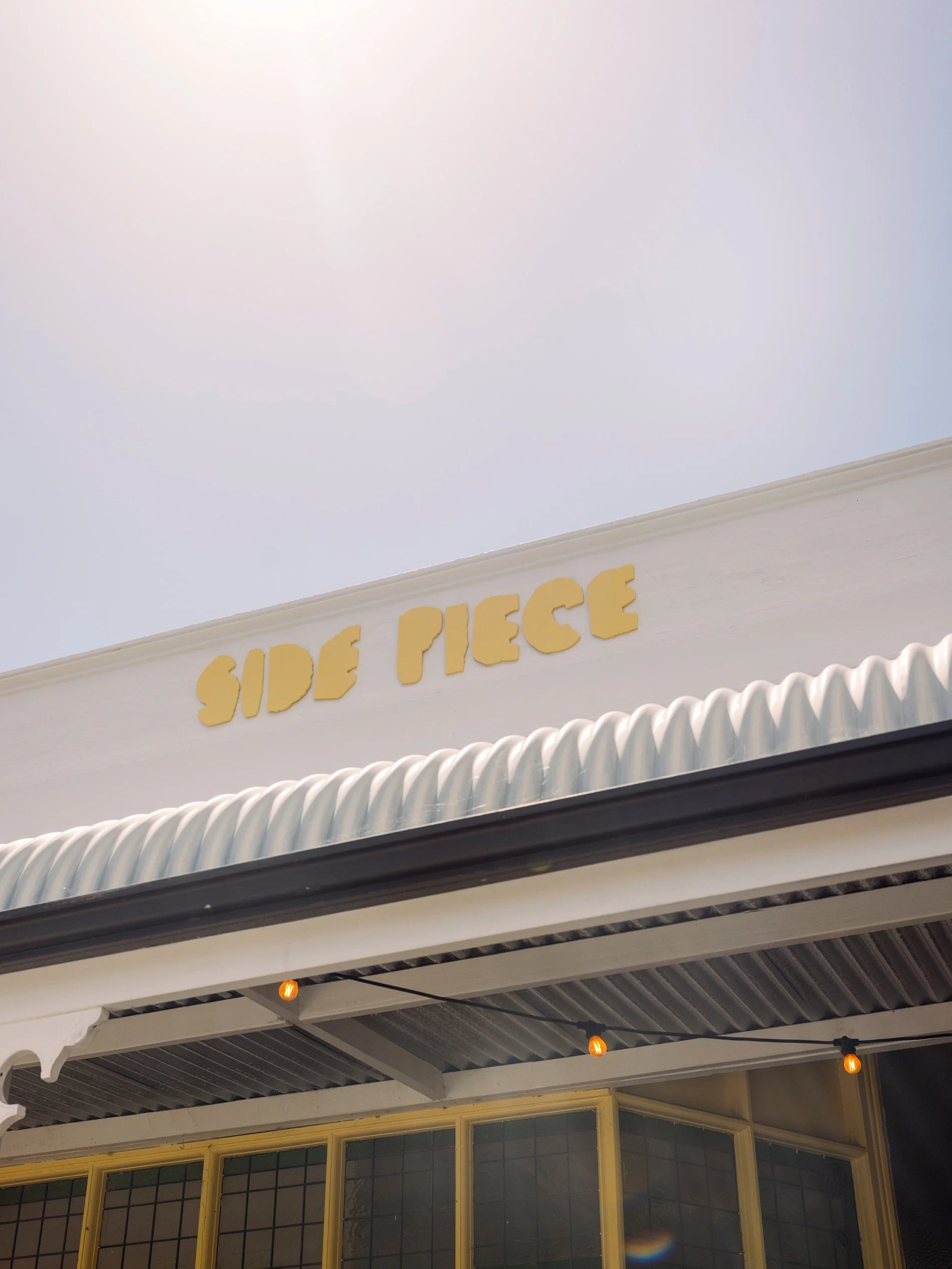 Lapping up this sunshine while we get a few new side dishes ready for you. Coming this Wednesday.