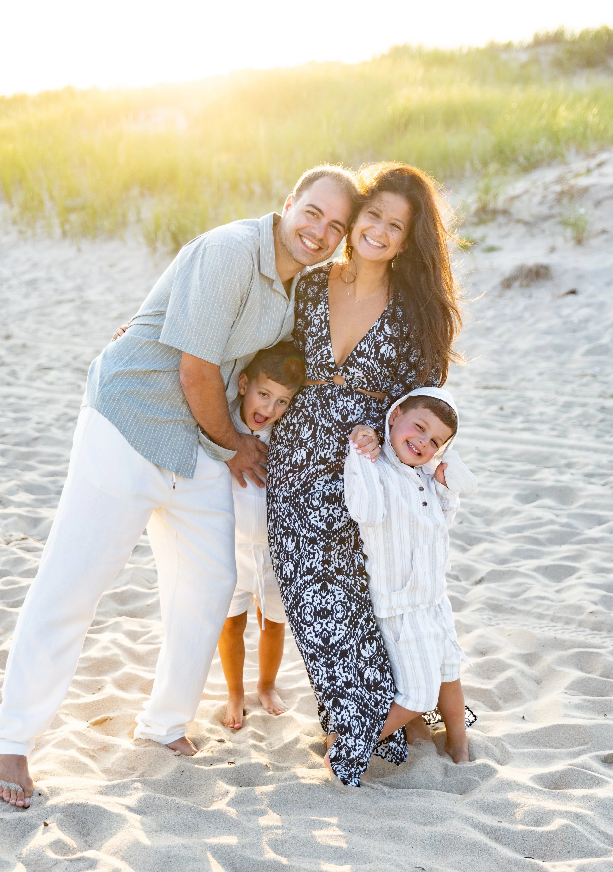 Amagansett Family Photo in the Hamptons