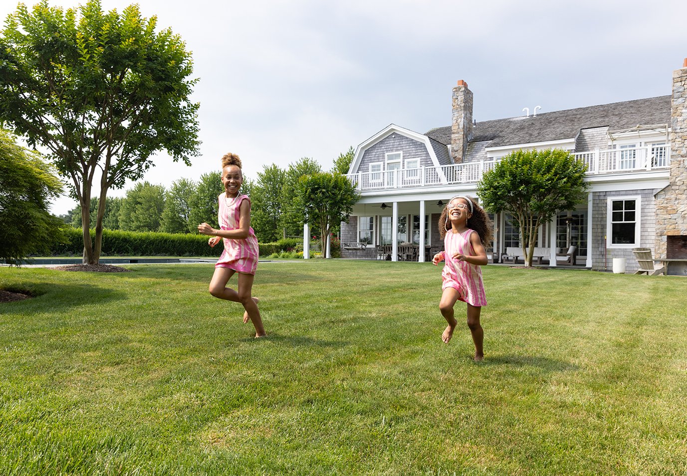 Bridgehampton lifestyle photo at home in the Hamptons