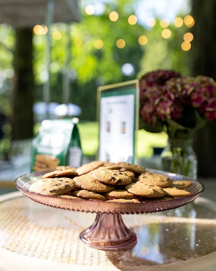 Cookies still life in the Hamptons