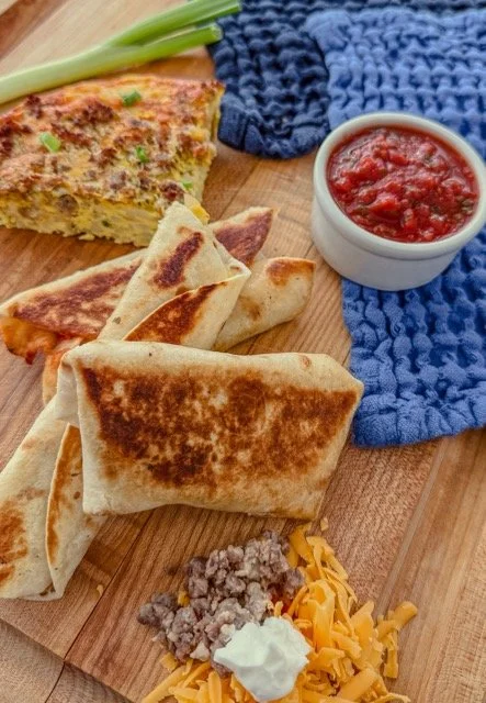 Photo of Boki's Kitchen Breakfast Bake Burrito with Salsa