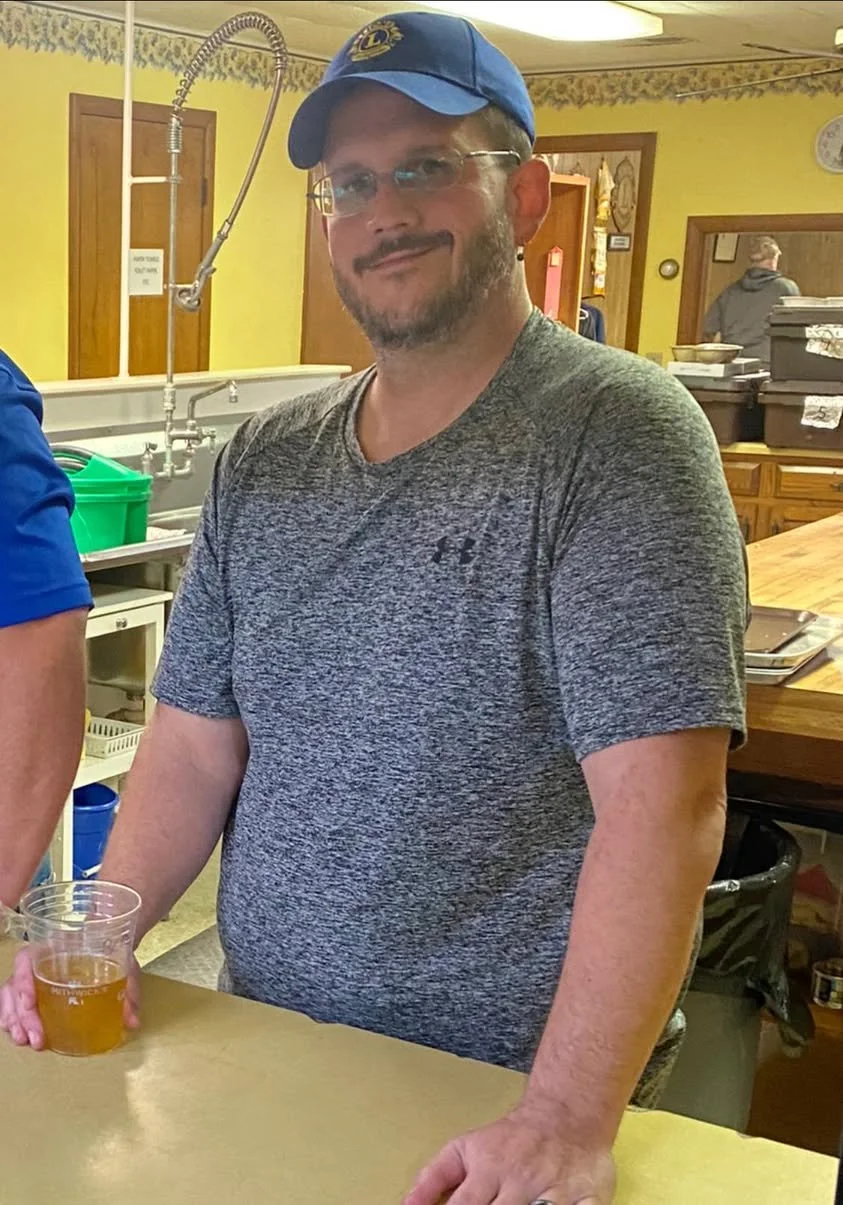 Bob of Boki's Kitchen working