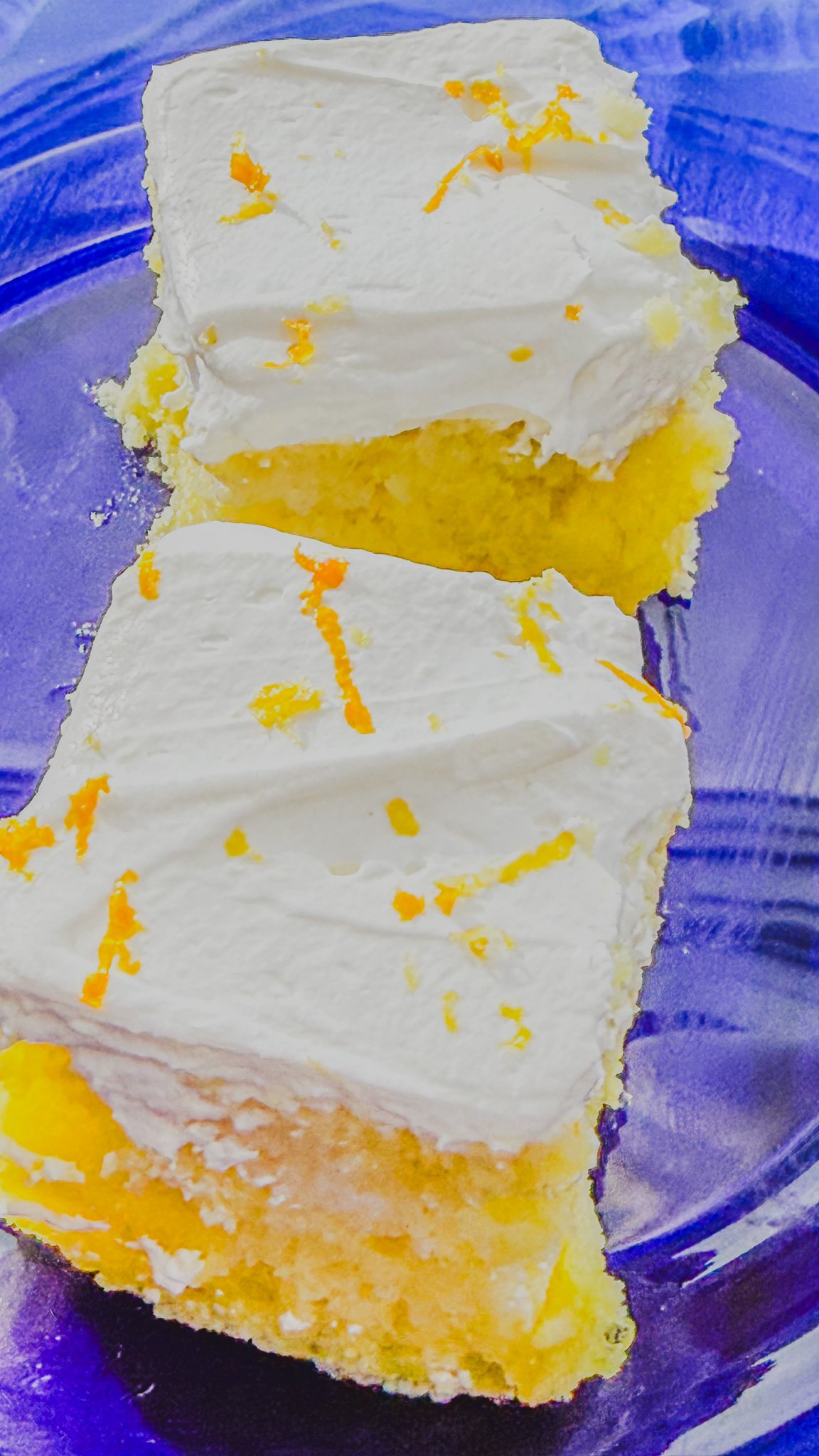 Boki's Kitchen Jello Cake Close Up View