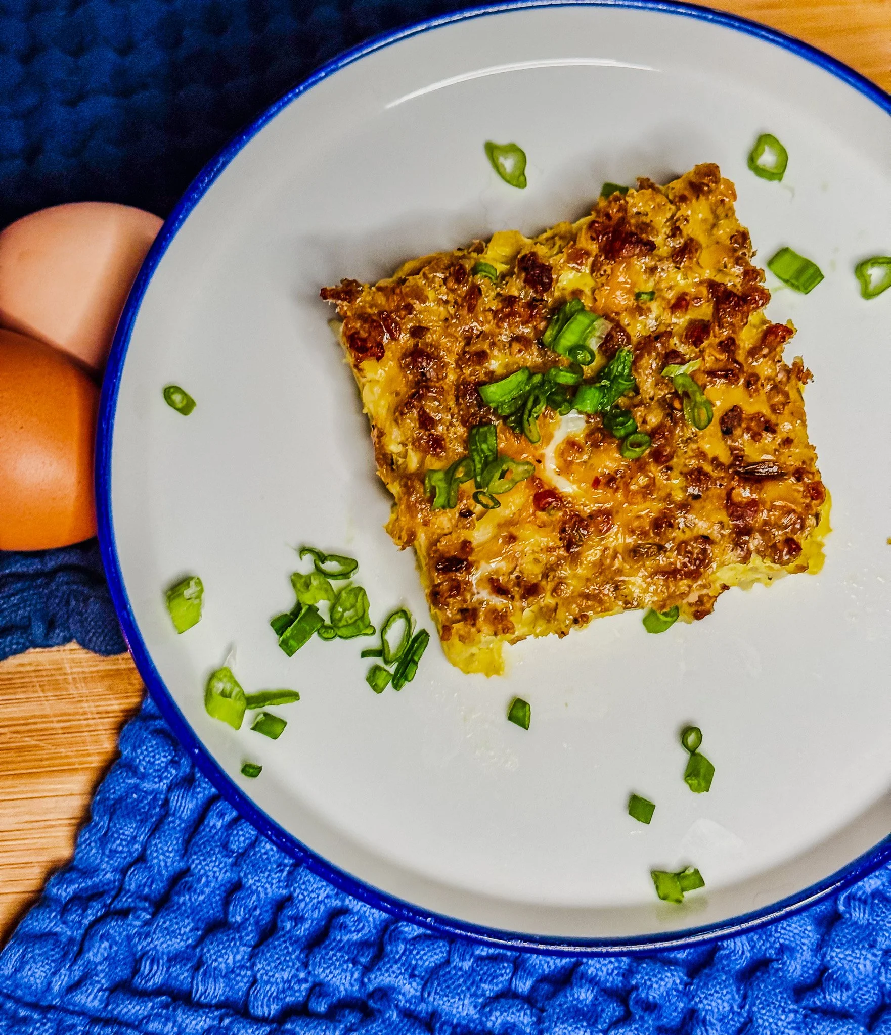 Close Up Image of Boki's Kitchen Catering and Frozen Meals Bob's Breakfast Bake
