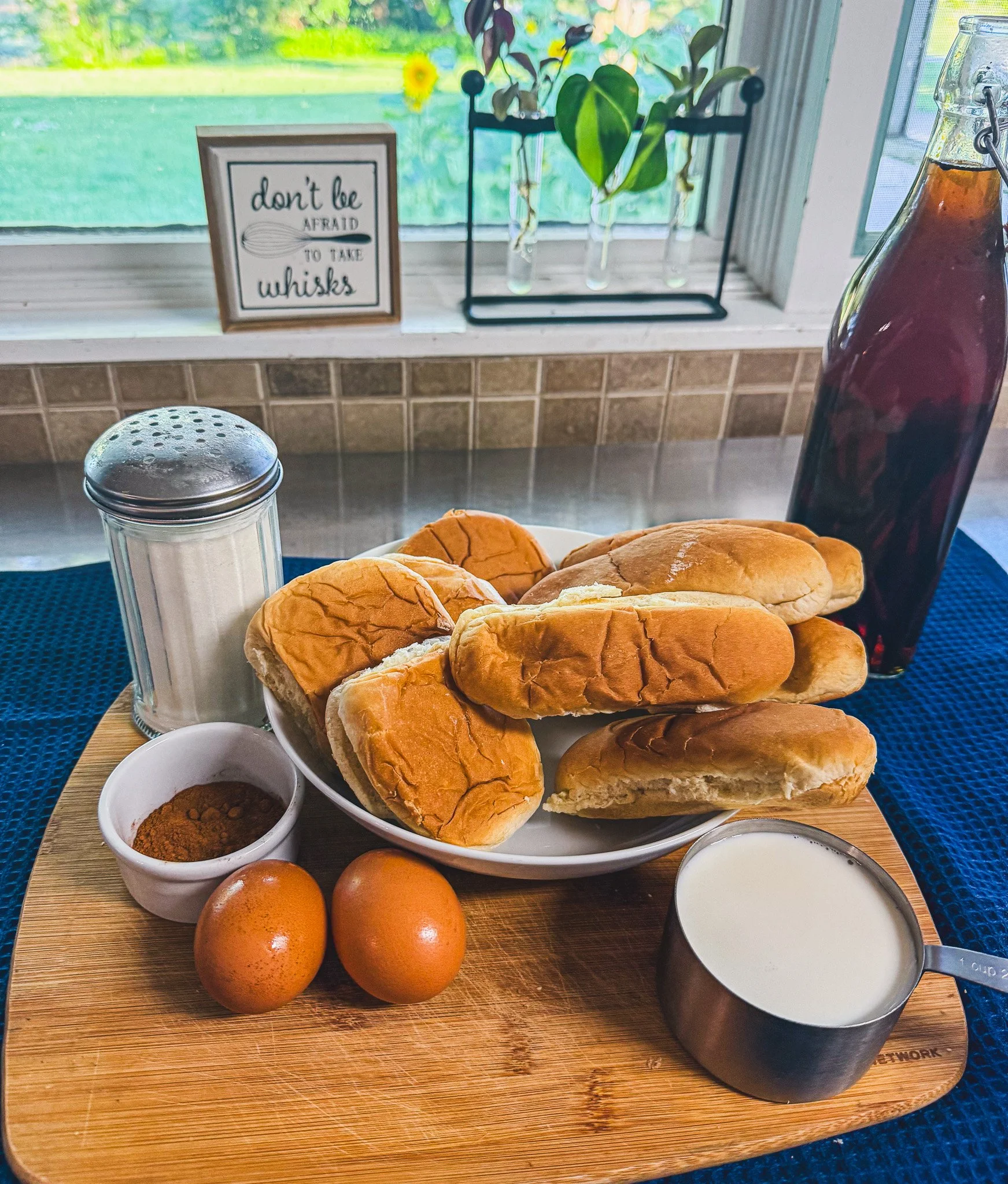Ingredients for Boki's French Toast Sticks Recipe