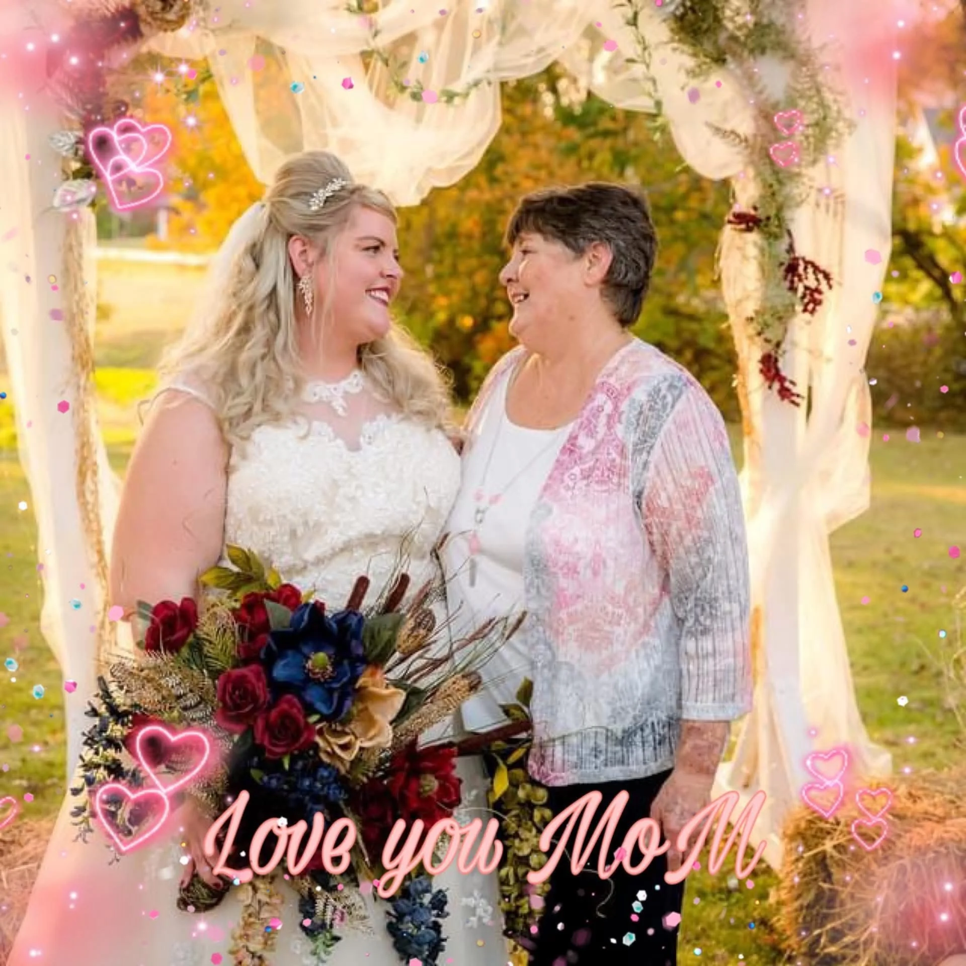 Image of Kathy and Niki from Niki's wedding