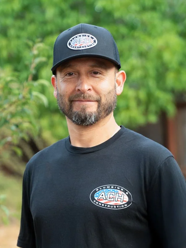 Plumber for ACH Plumbing local family owned plumbing business near me Sonoma County California
