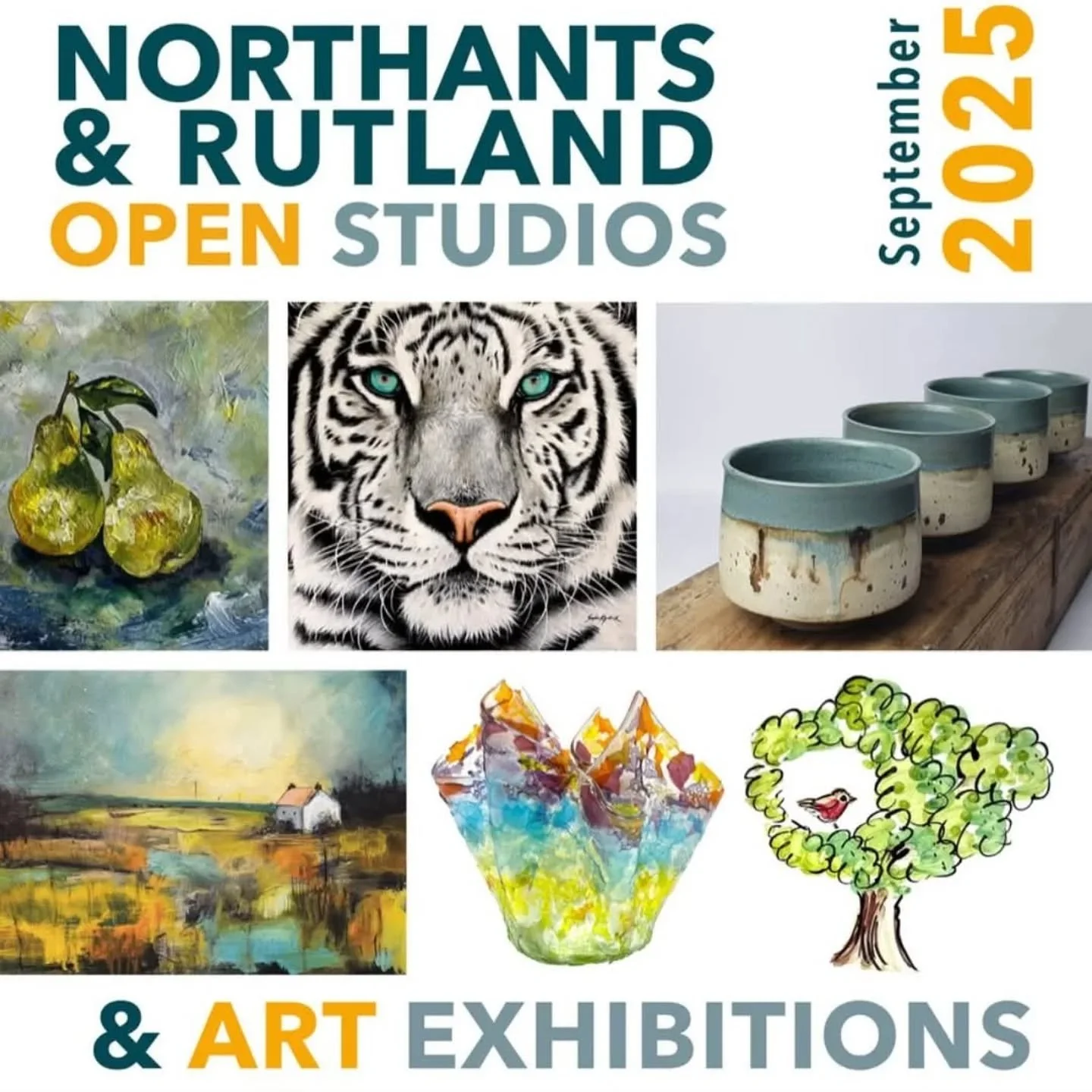 Get ready, because September is Northants &amp; Rutland Open Studios and it's going to be absolutely amazing.

With over 300 artists taking part across two counties, there's so much incredible work to see. Artists will be opening their own studios or