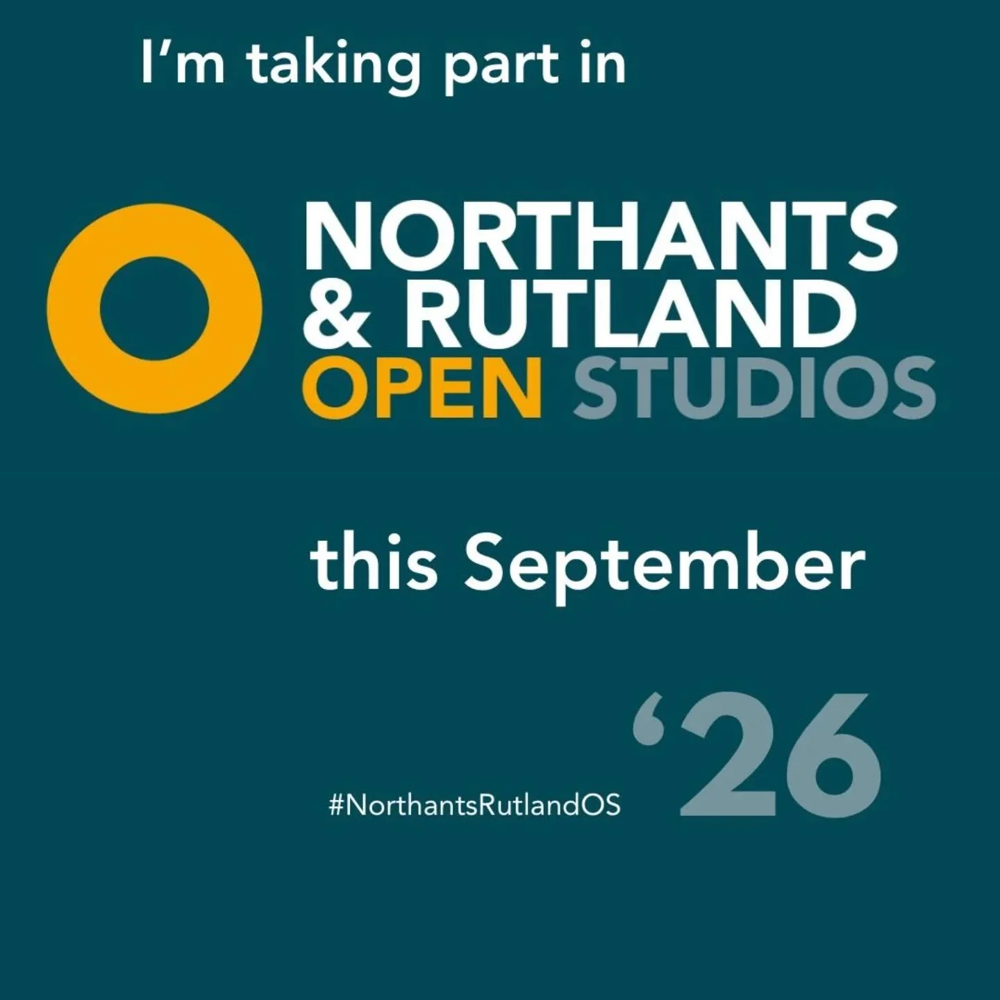 This September I'm excited to be taking part in Northants &amp; Rutland Open Studios. 

I am proud to be exhibiting at the Central Exhibition at @lamport_hall with so many talented artists throughout September.

#ArtExhibition #northantsrutlandos #la