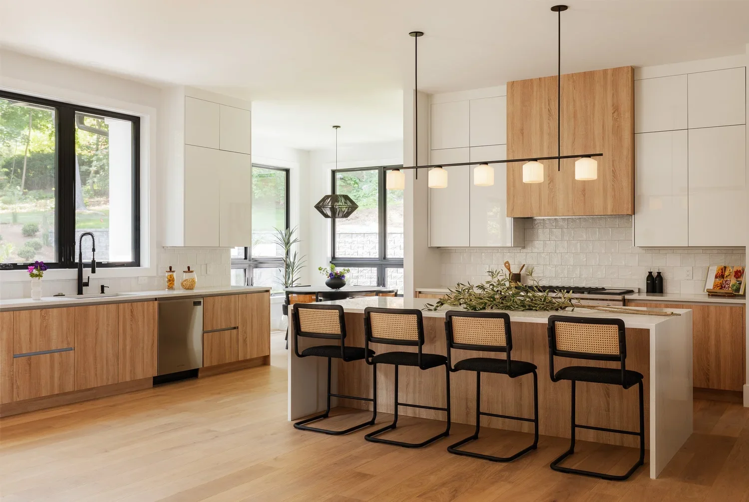 Contemporary Kitchen Remodel by DFI Interiors, Boston Interior Designer — Project 1 project photo