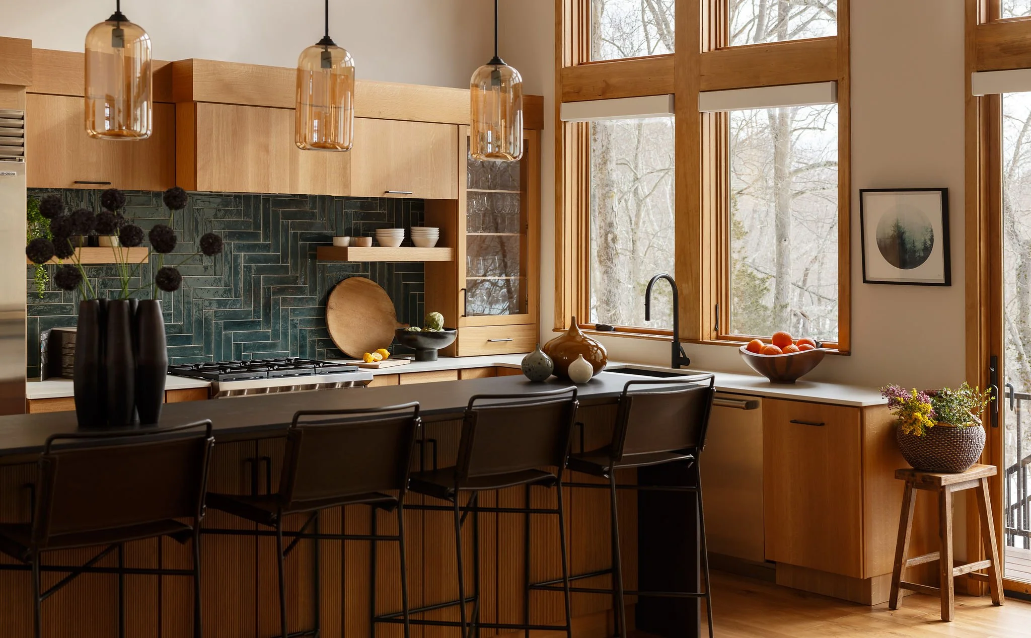 Modern Kitchen Remodel by DFI Interiors, Boston Interior Designer project photo