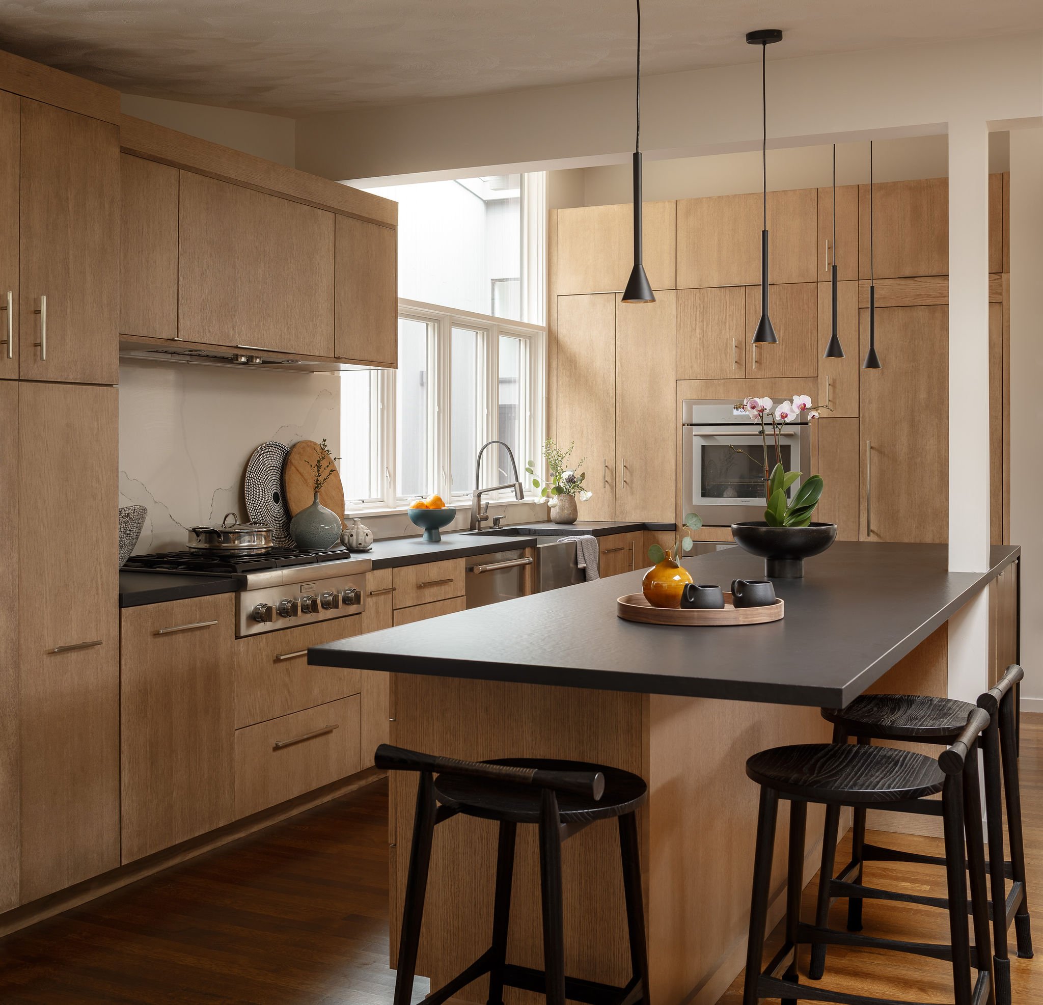 Contemporary Kitchen Remodel by DFI Interiors, Boston Interior Designer — Project 2 project photo