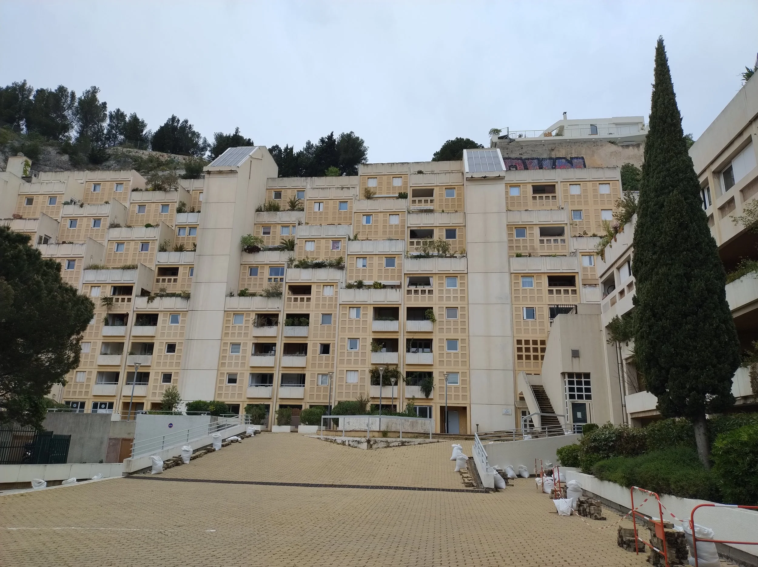 L’architecture en gradins des années 80