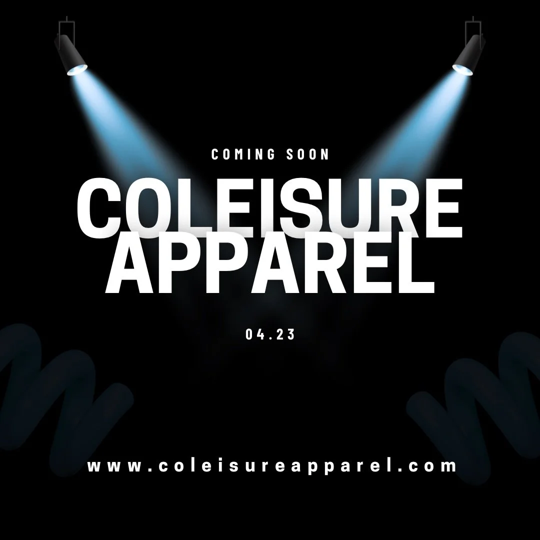 Stay Tuned for one of the BEST drops for athleisure wear. Coming April 23rd @ 7pm. Tune in to your phones and lock in on the website ✨, See you then