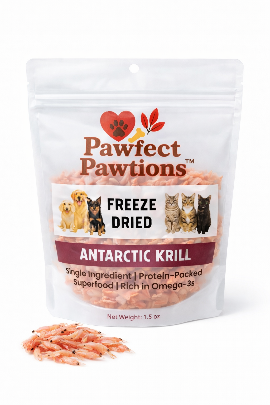 Antarctic Krill – Freeze-Dried Treats