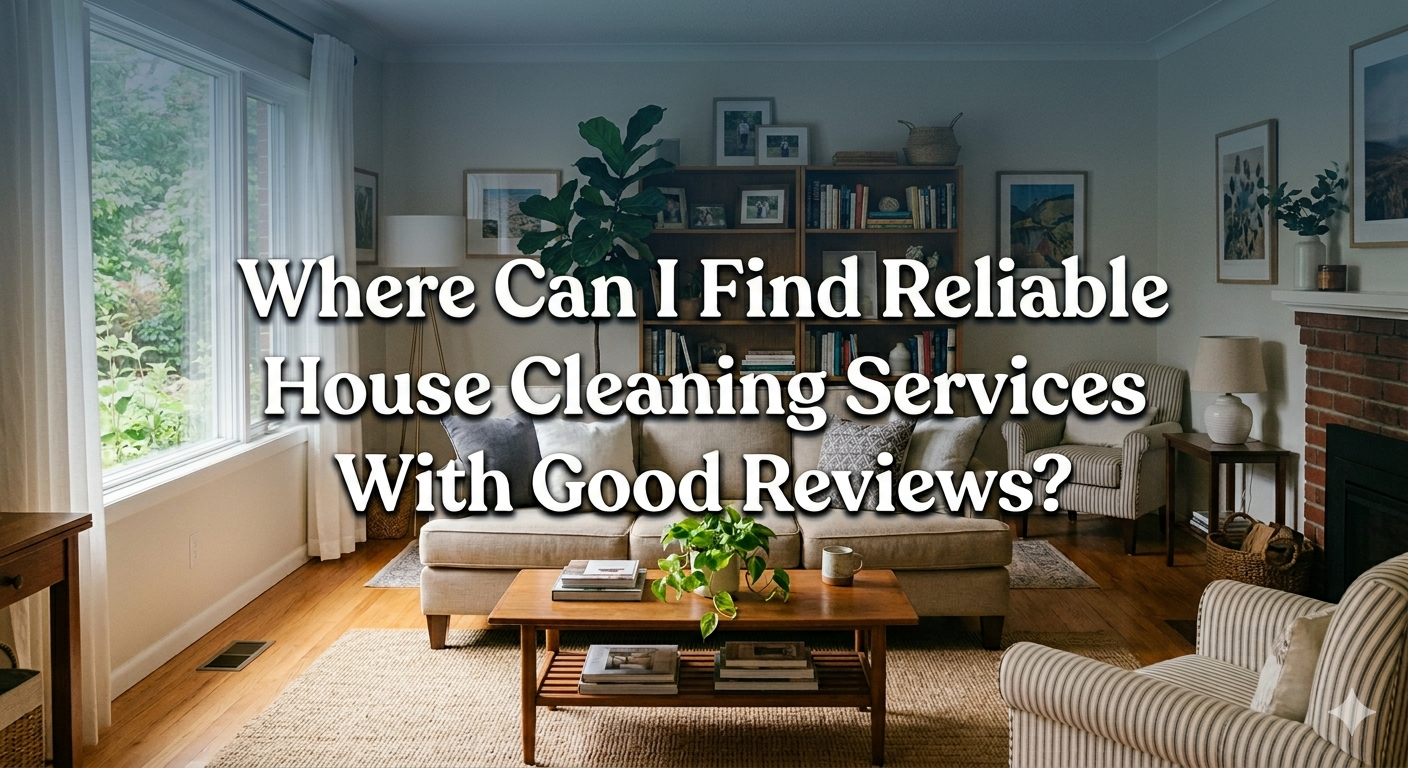 Where Can I Find Reliable House Cleaning Services With Good Reviews?