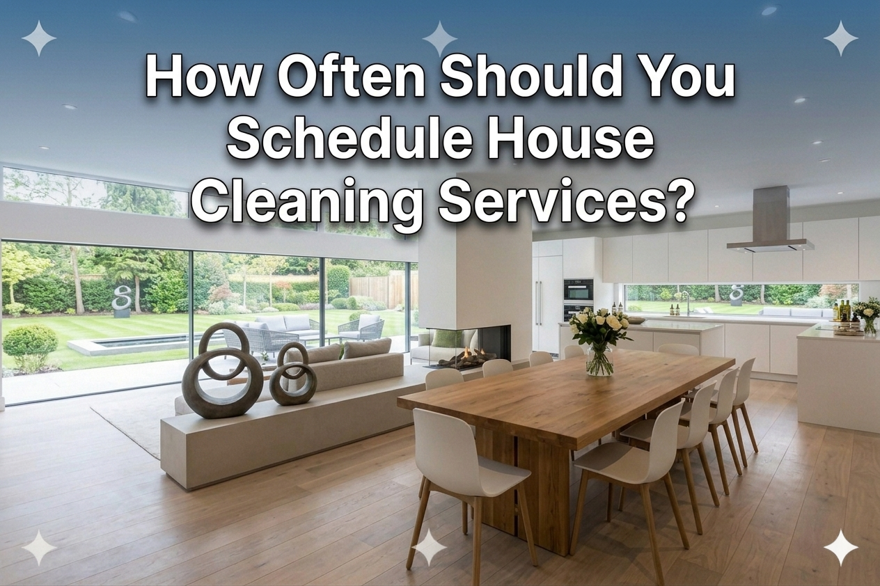 How Often Should You Schedule House Cleaning Services?