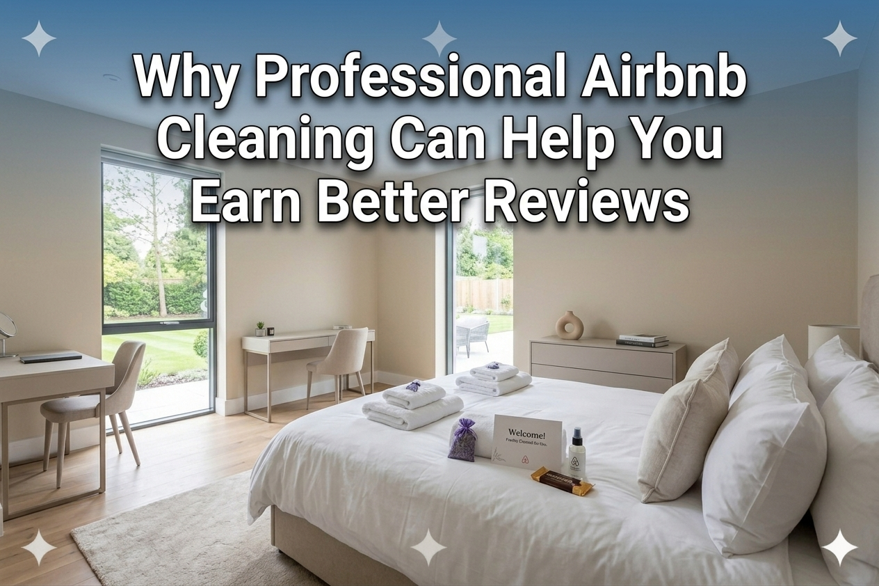 Why Professional Airbnb Cleaning Can Help You Earn Better Reviews