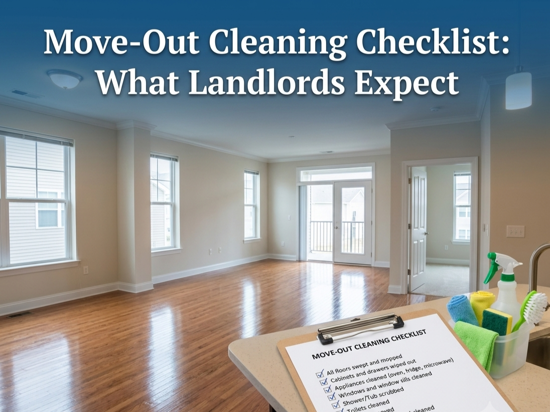 Move-Out Cleaning Checklist: What Landlords Expect