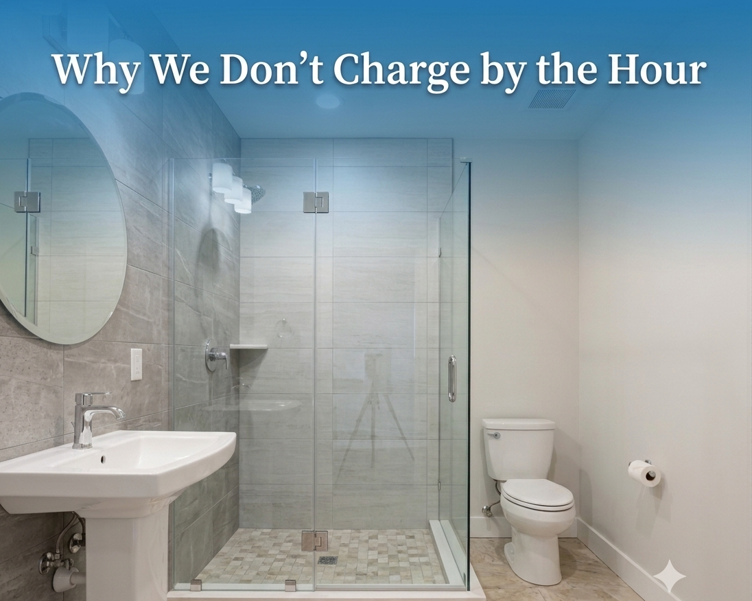 Why We Don't Charge by the Hour for House Cleaning
